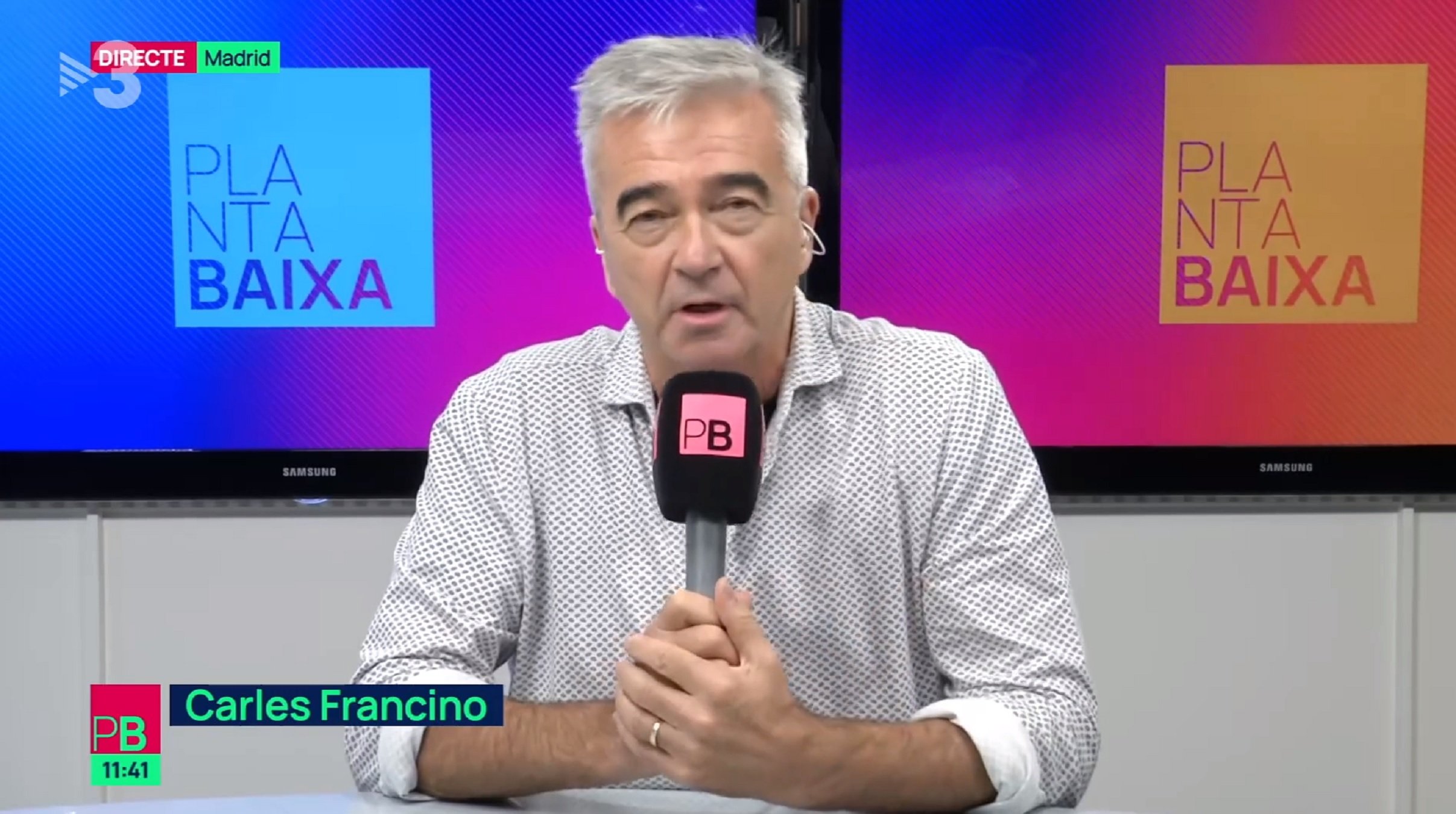 Carles Francino al programa d'Ustrell de TV3: "Puigdemont és un fugat"
