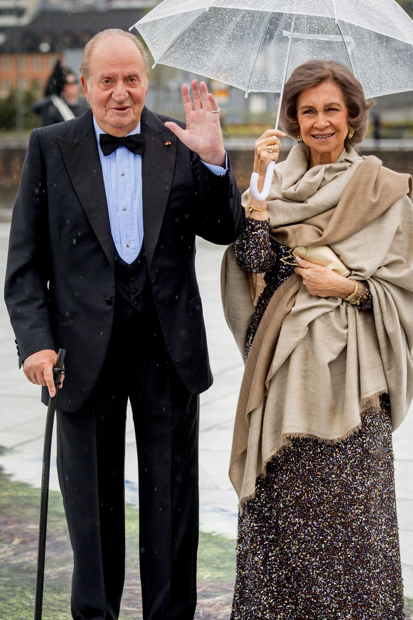 Juan Carlos I y Sofía, de nuevo juntos (y muy afectuosos)