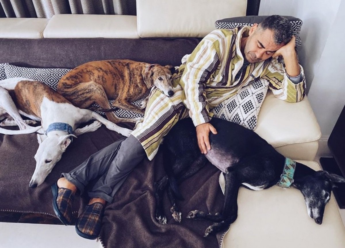 Jorge Javier Vázquez es acusado de maltrato contra uno de sus perros: la foto de la polémica