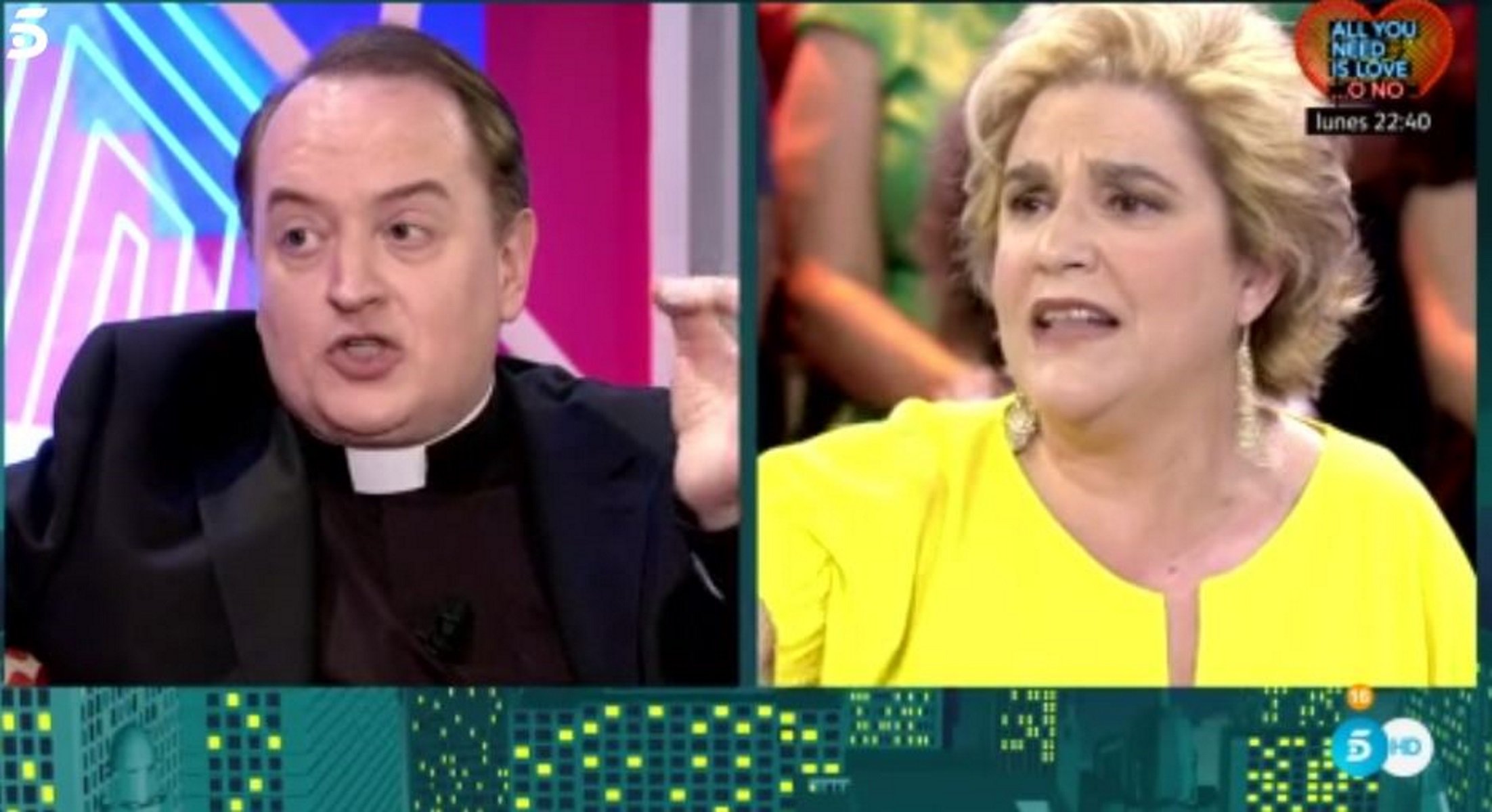 El 'Padre Apeles' vuelve a la televisión y hace estallar a Pilar Rahola