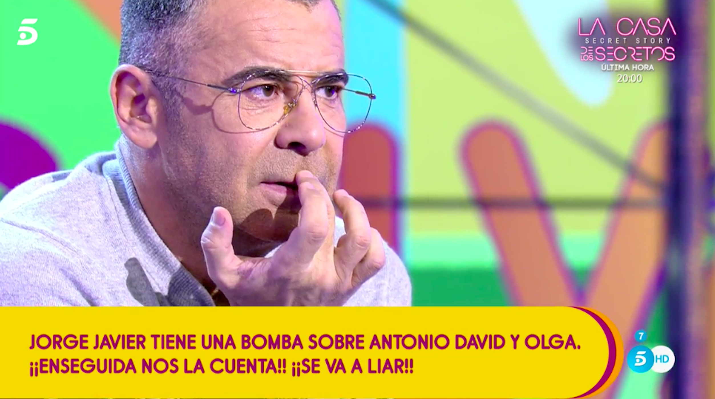 Bomba de Jorge Javier sobre Antonio David que explota contra Ana Rosa Quintana