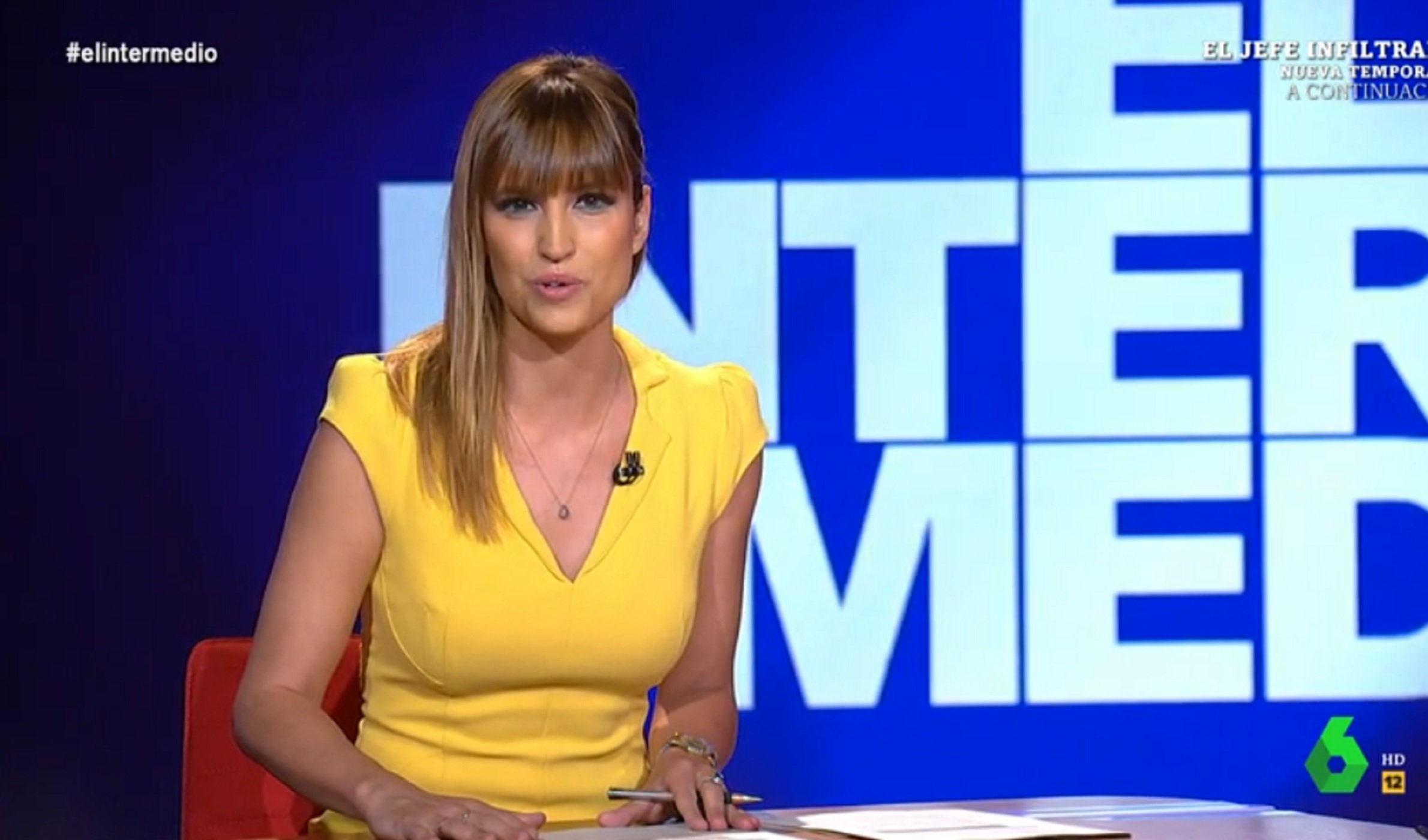 La foto de Sandra Sabatés amb què mostra el que mai es veu de 'El Intermedio'