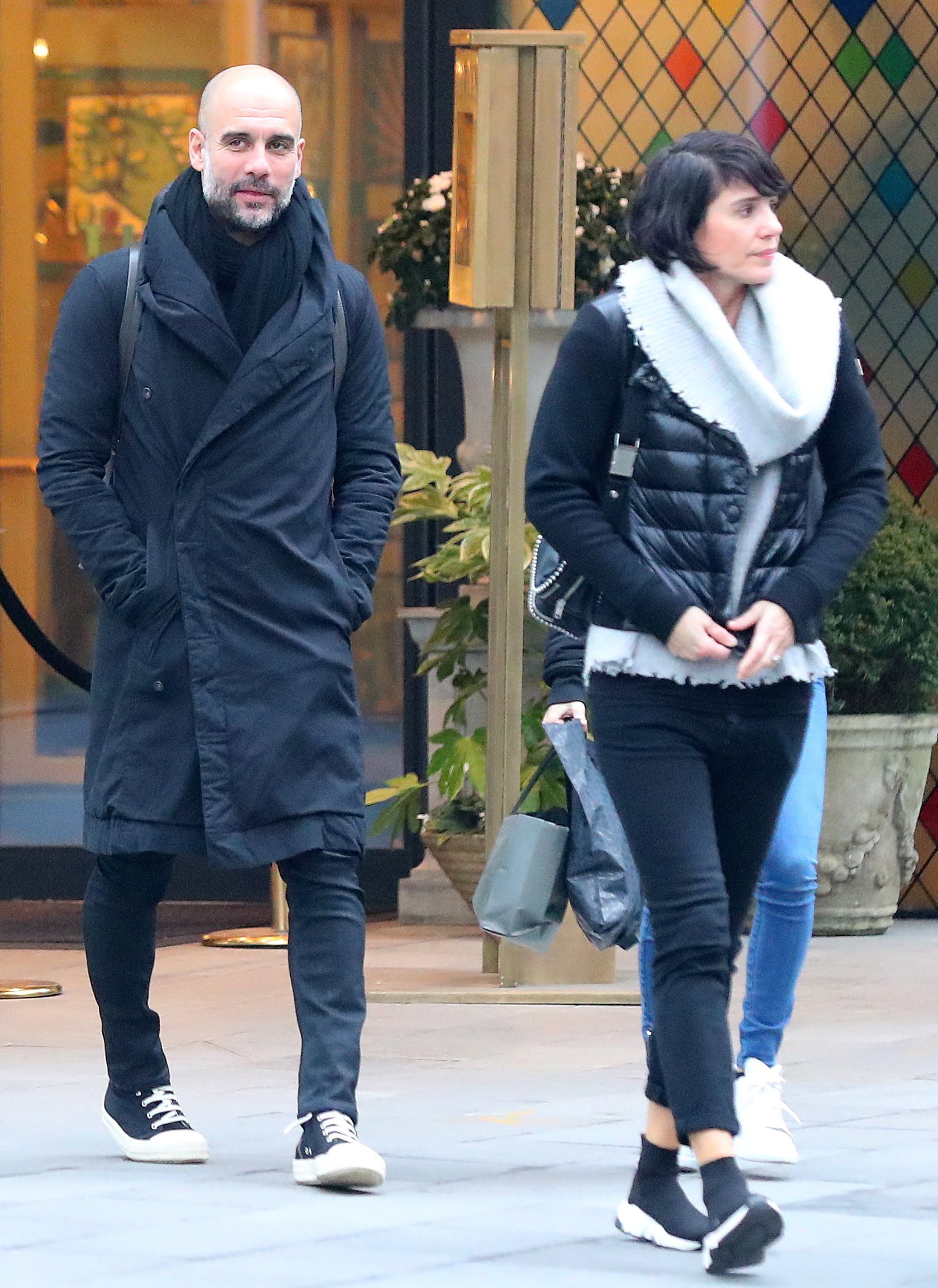 Pep Guardiola y Cristina Serra en la nieve: cómo han crecido sus tres hijos