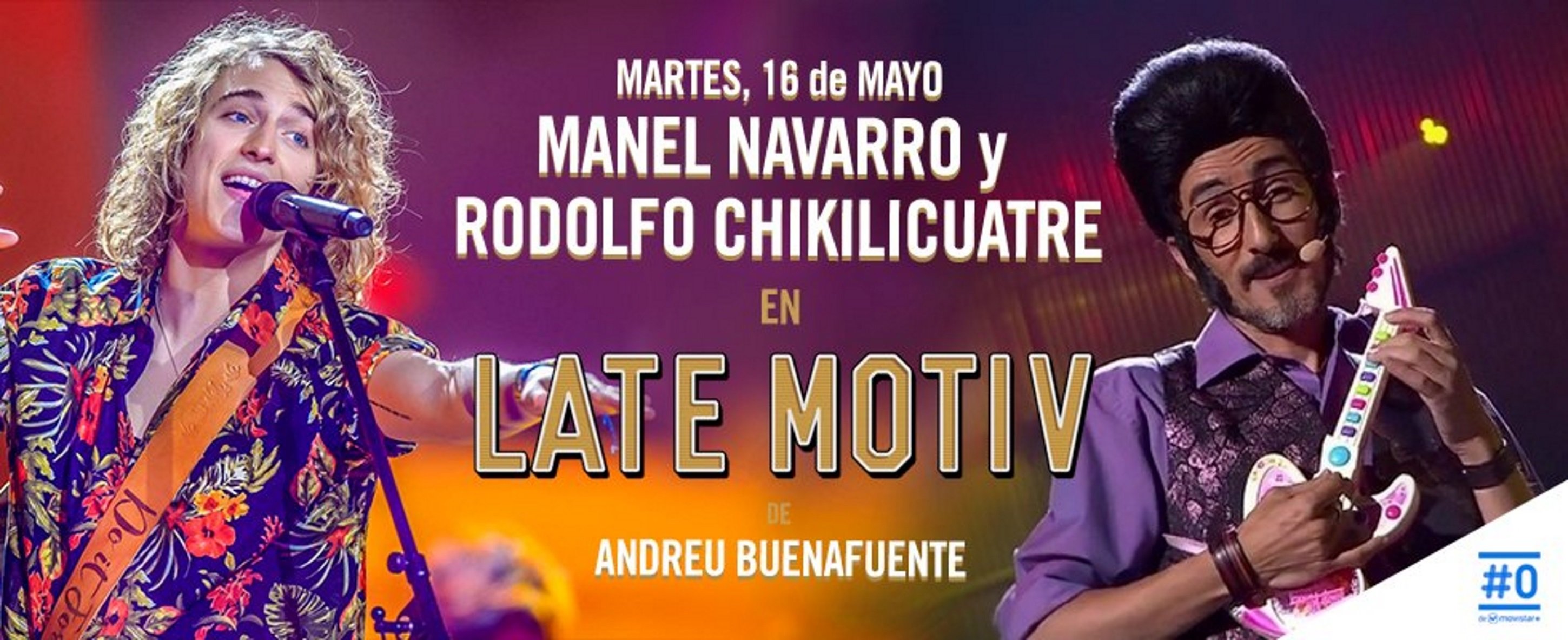 'Pelea de gallos': Buenafuente enfrenta a Manel Navarro y Chikilicuatre