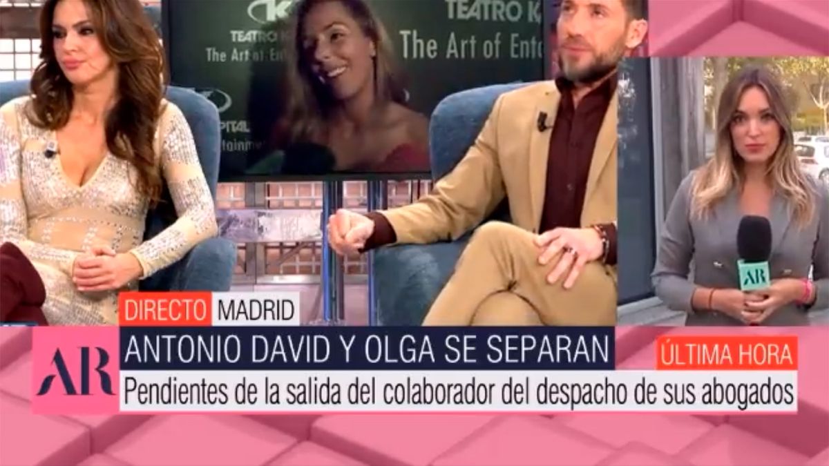 Terremoto en Telecinco por la información sobre Antonio David Flores y Olga Moreno que corre por la cadena