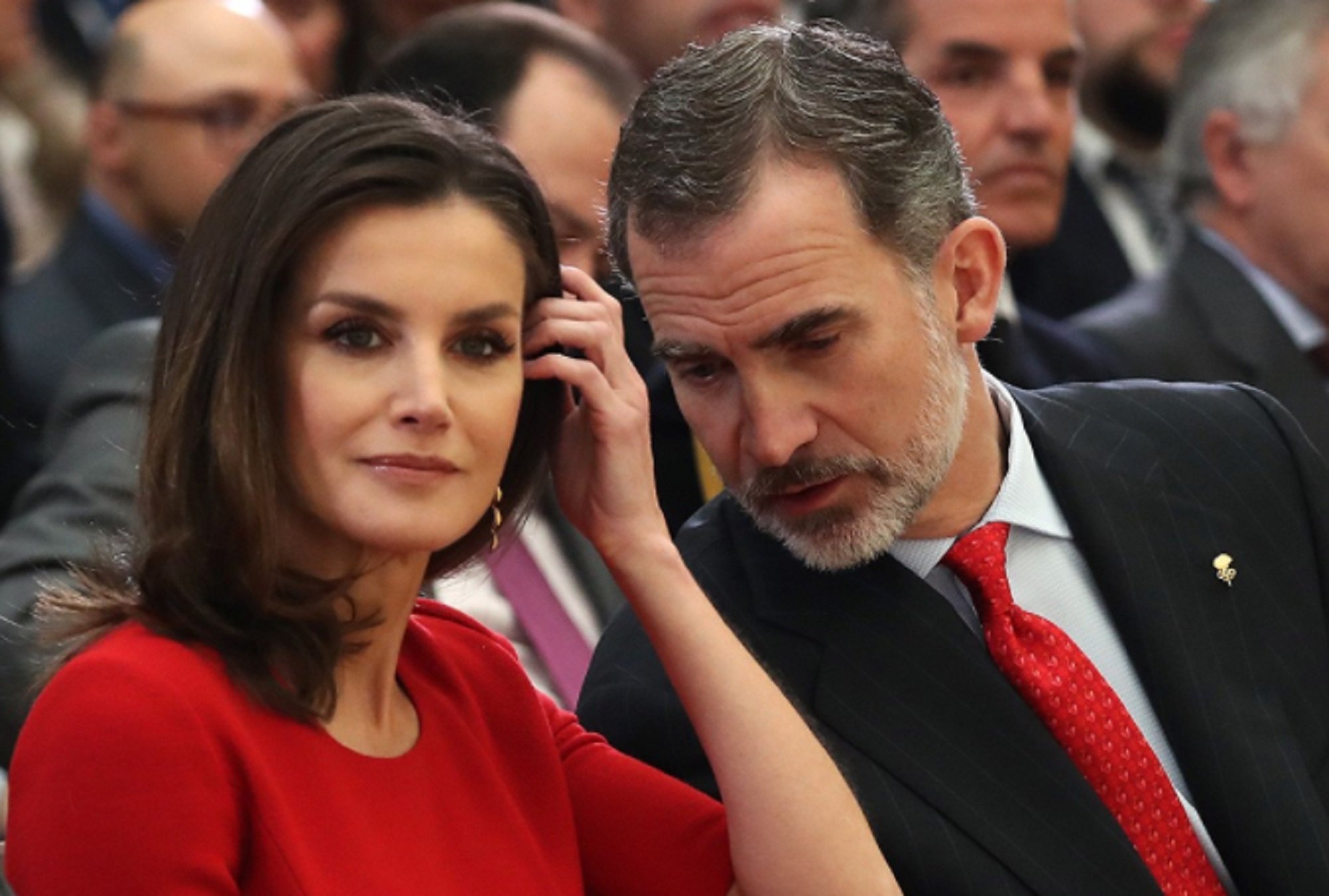 La pregunta personal d'una presentadora a Letícia sobre Felip, saltant-se el protocol