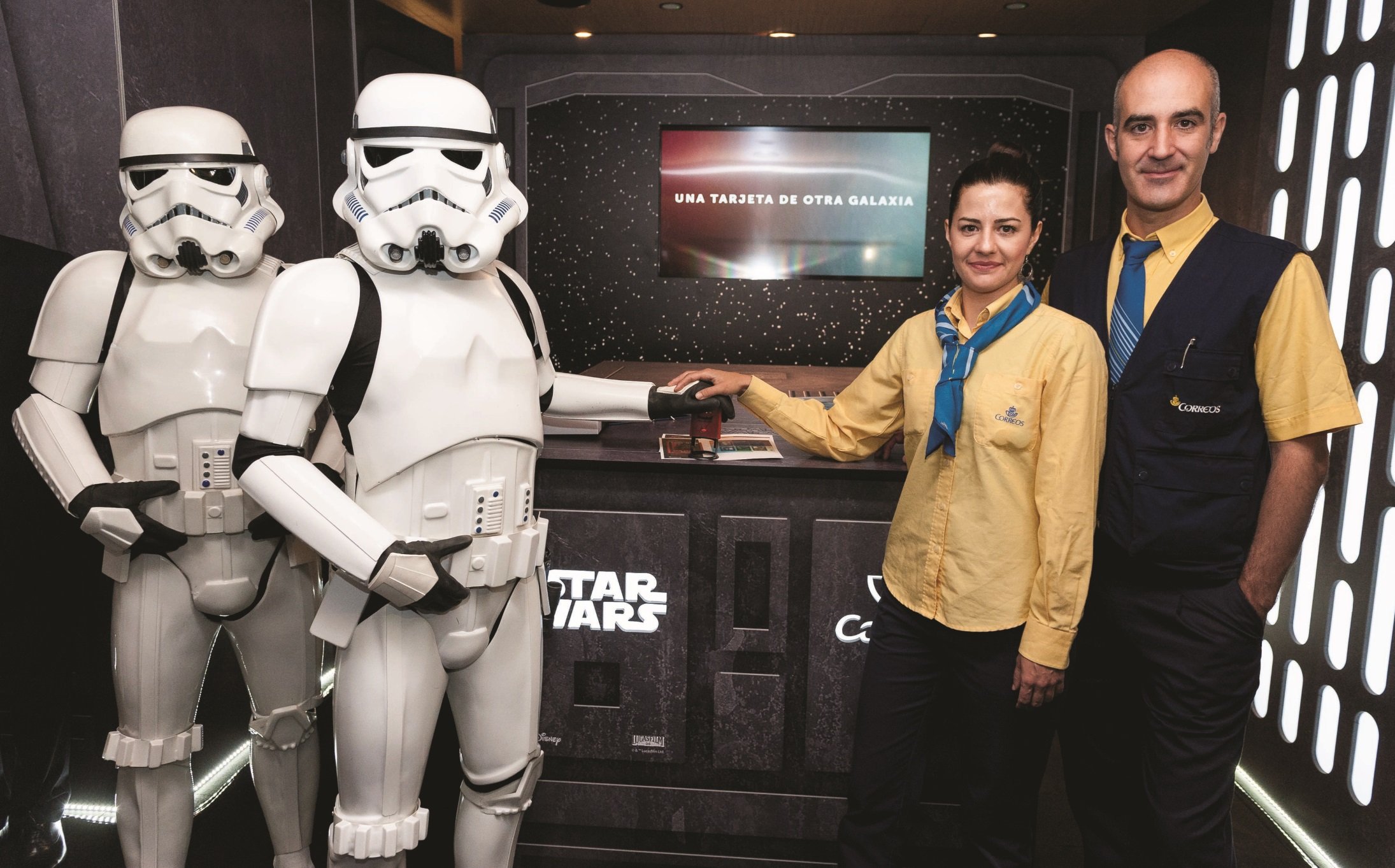 Correos presenta un segell en honor a ‘Star Wars’