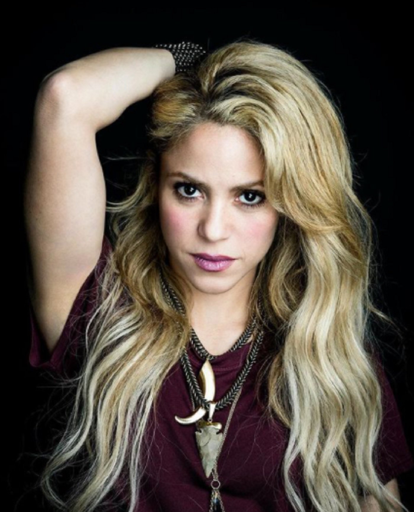 Selfie irreconeixible de Shakira amb la cara rentada al costat d'un fan que se la va trobar a Miami