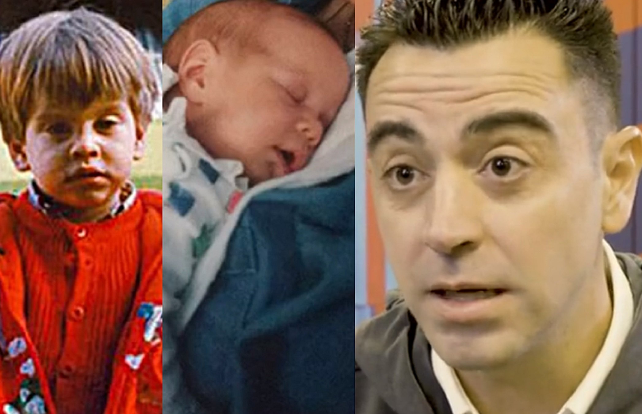 Irreconocibles: le muestran a Xavi sus jugadores de pequeños... y los acierta todos