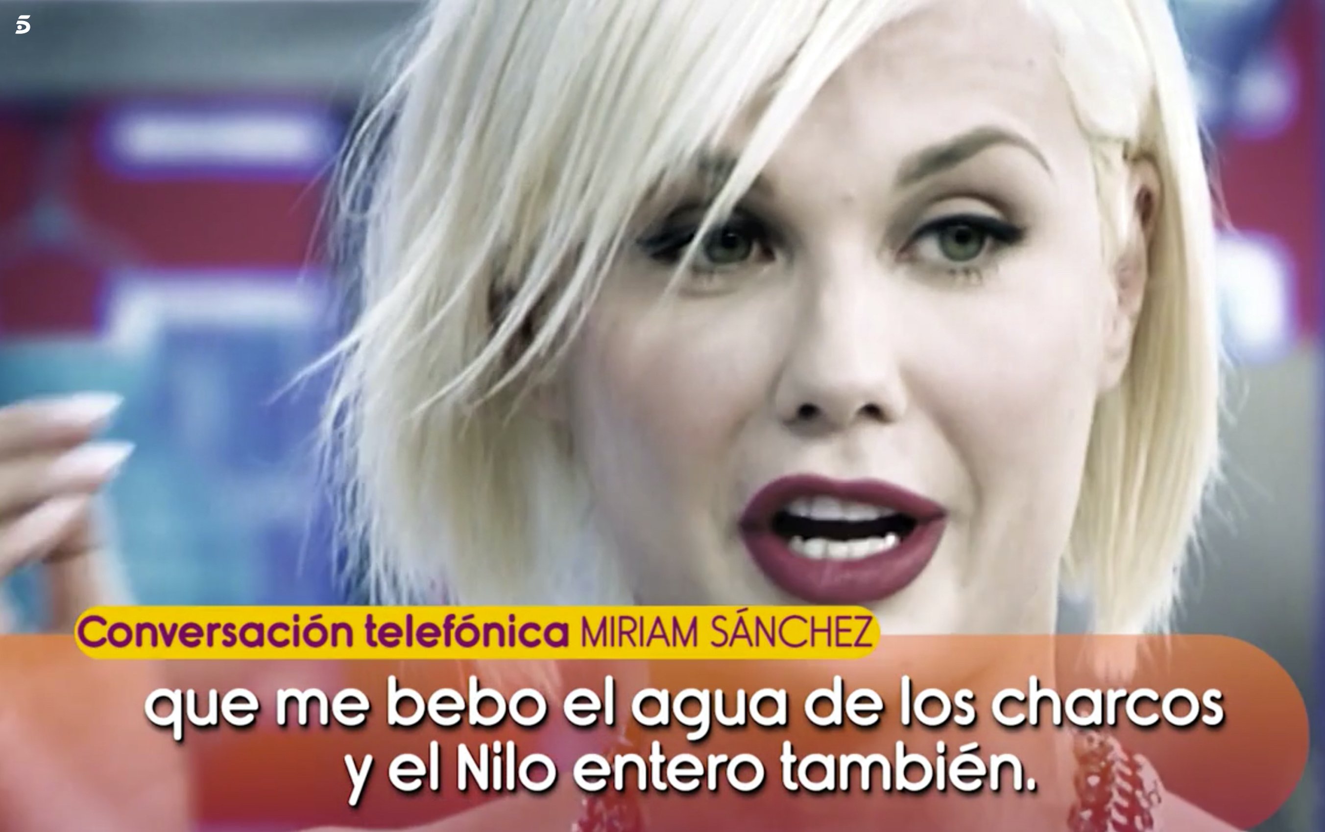 Famosa ex de Telecinco viu un infern per l'addicció: "Me bebo hasta los charcos"