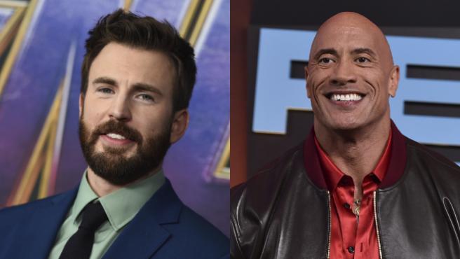 Chris Evans se olvida de Marvel por culpa de un proyecto con Dwayne Johnson