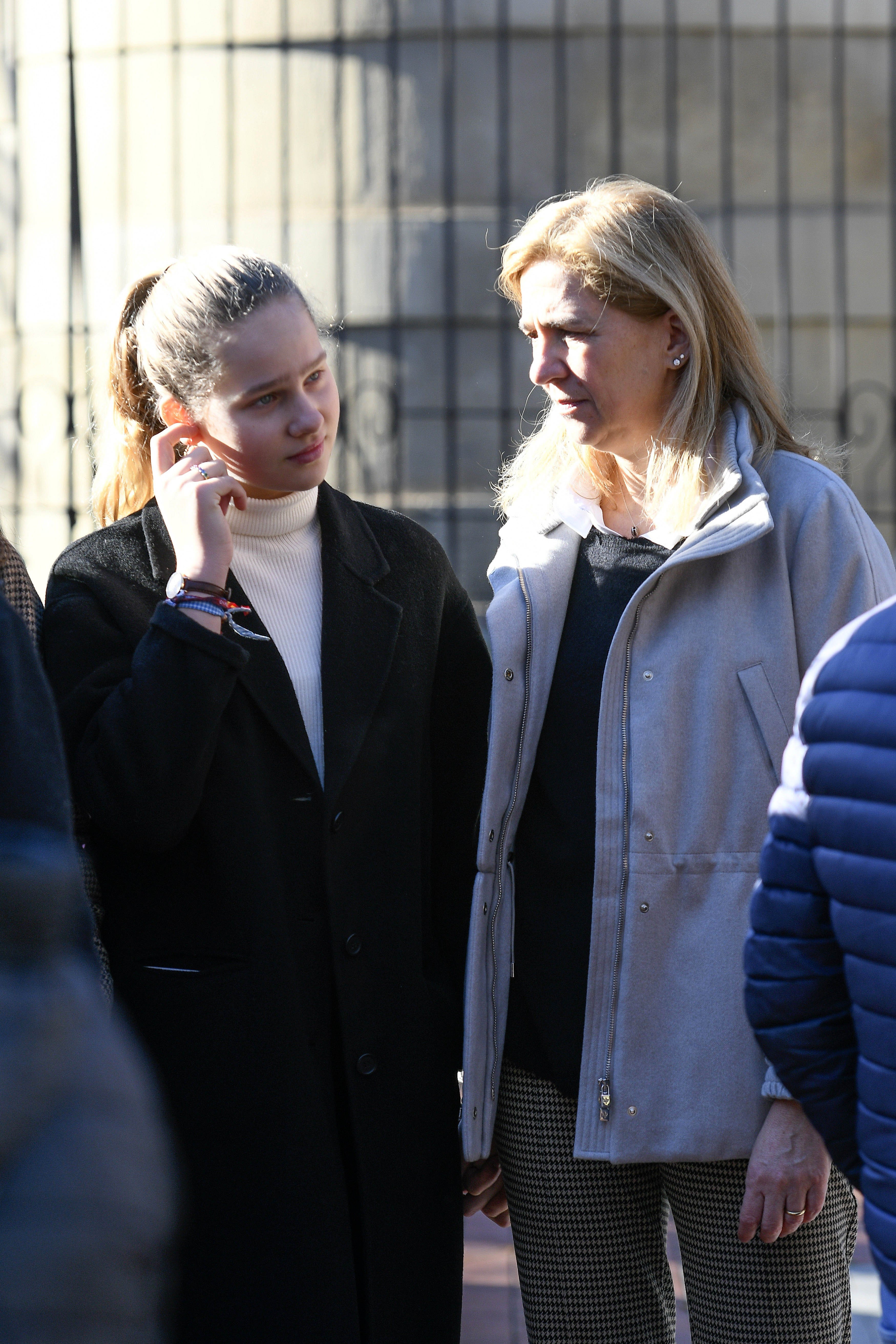 Irene Urdangarin, sobrina catalana del rey, foto en Barcelona muy alta con 16 años