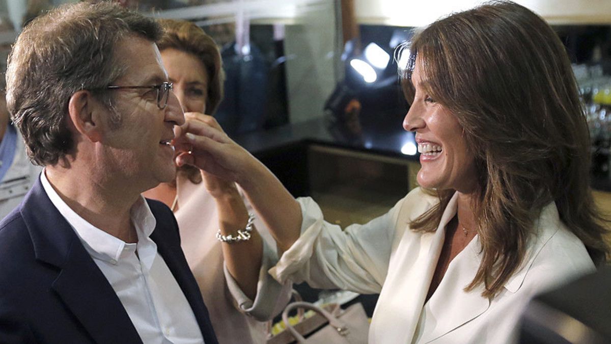 La aspirante a nueva ‘primera dama’ del PP, así es Eva Cárdenas, la mujer de Alberto Núñez Feijóo