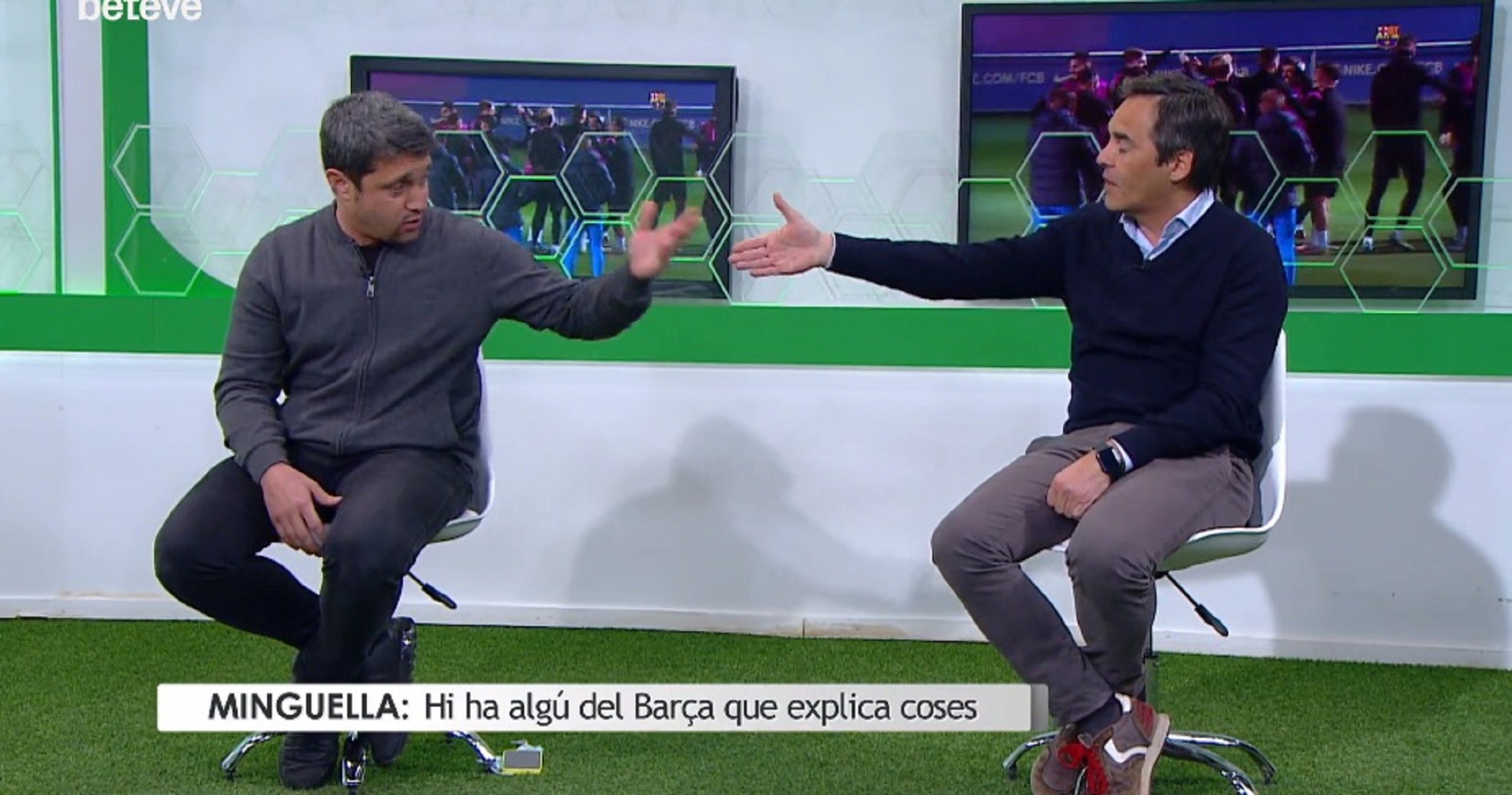 Sique Rodríguez i Marçal Lorente, tensíssim cara a cara pels pagaments del Barça