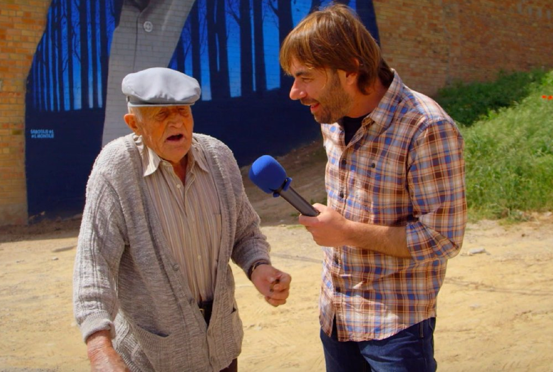 ‘El Foraster’ ens emociona amb el ‘graffiti’ més increïble, el del Tato