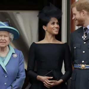 Elisabet II va preguntar a Meghan Markle per Donald Trump
