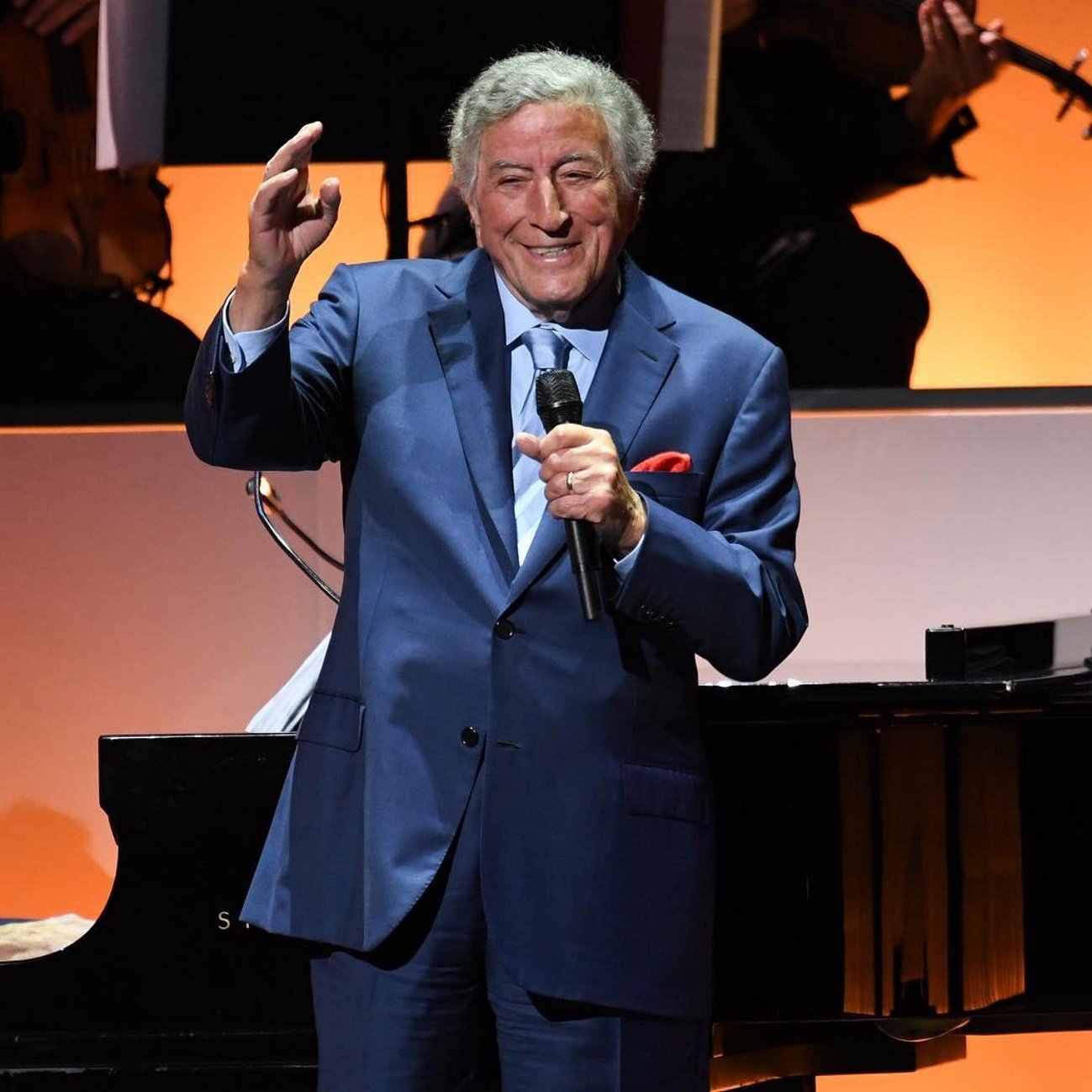 Tony Bennett dibuixa Barcelona abans del seu concert