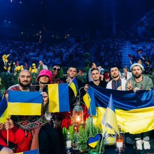 Ucrania primera semifinal Kalush Orchestra Eurovisión 2022 - Foto: Sarah Louise Bennett