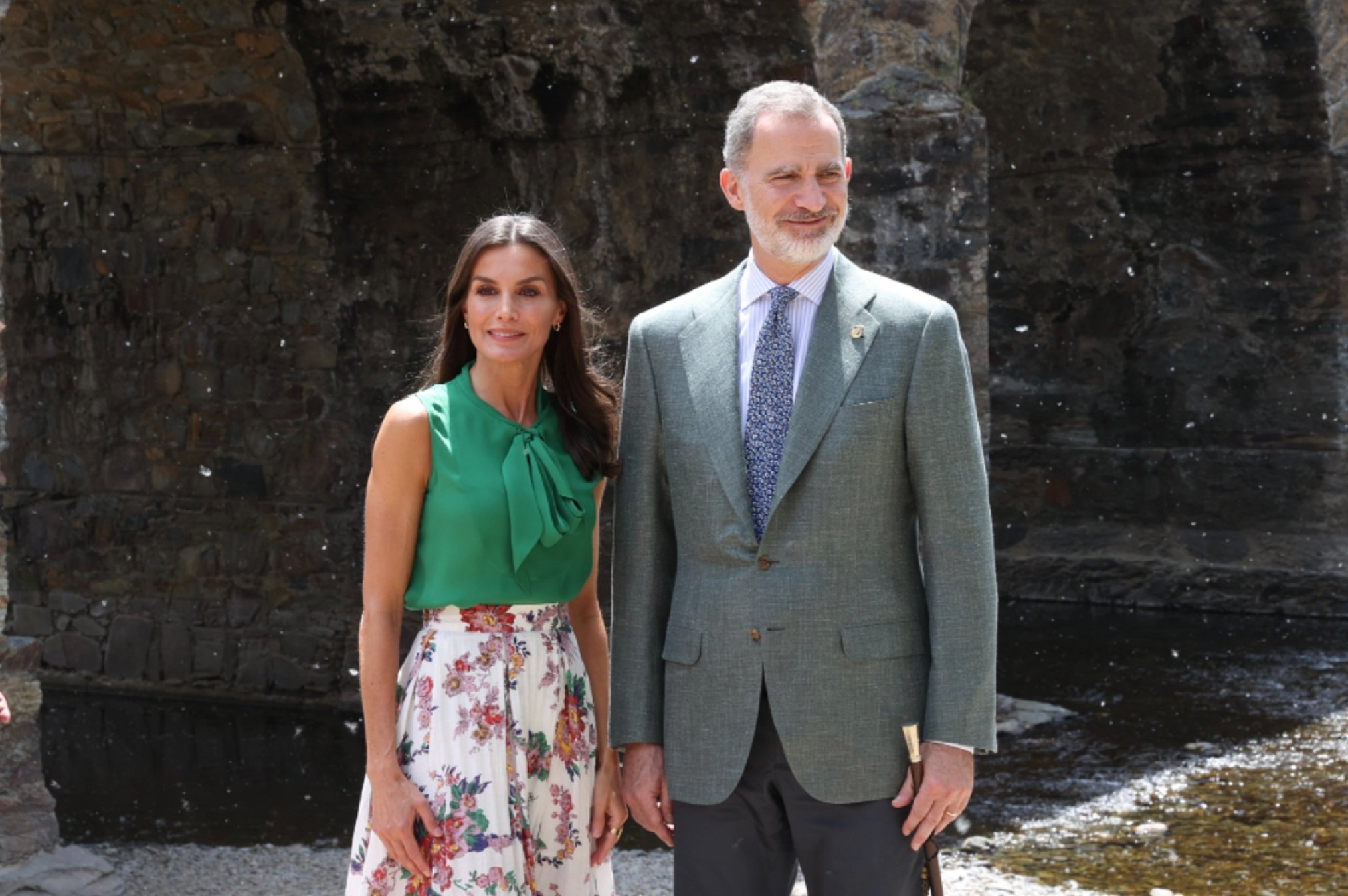 Imagen impagable de un Borbón sin nada de ropa, en el lugar que Felipe y Letizia han visitado