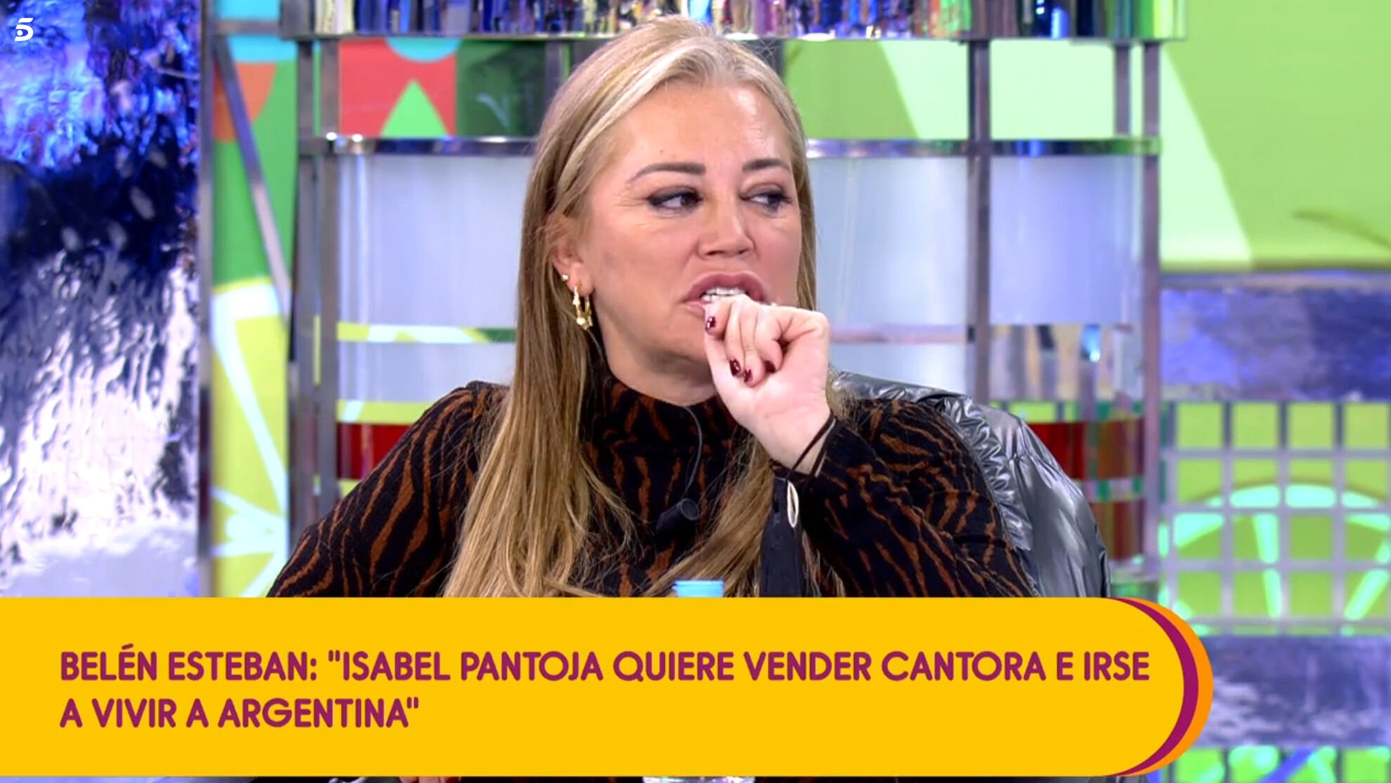 De ser más famosa que Belén Esteban, a prohibir que salga una imagen suya, ni la voz, en Telecinco