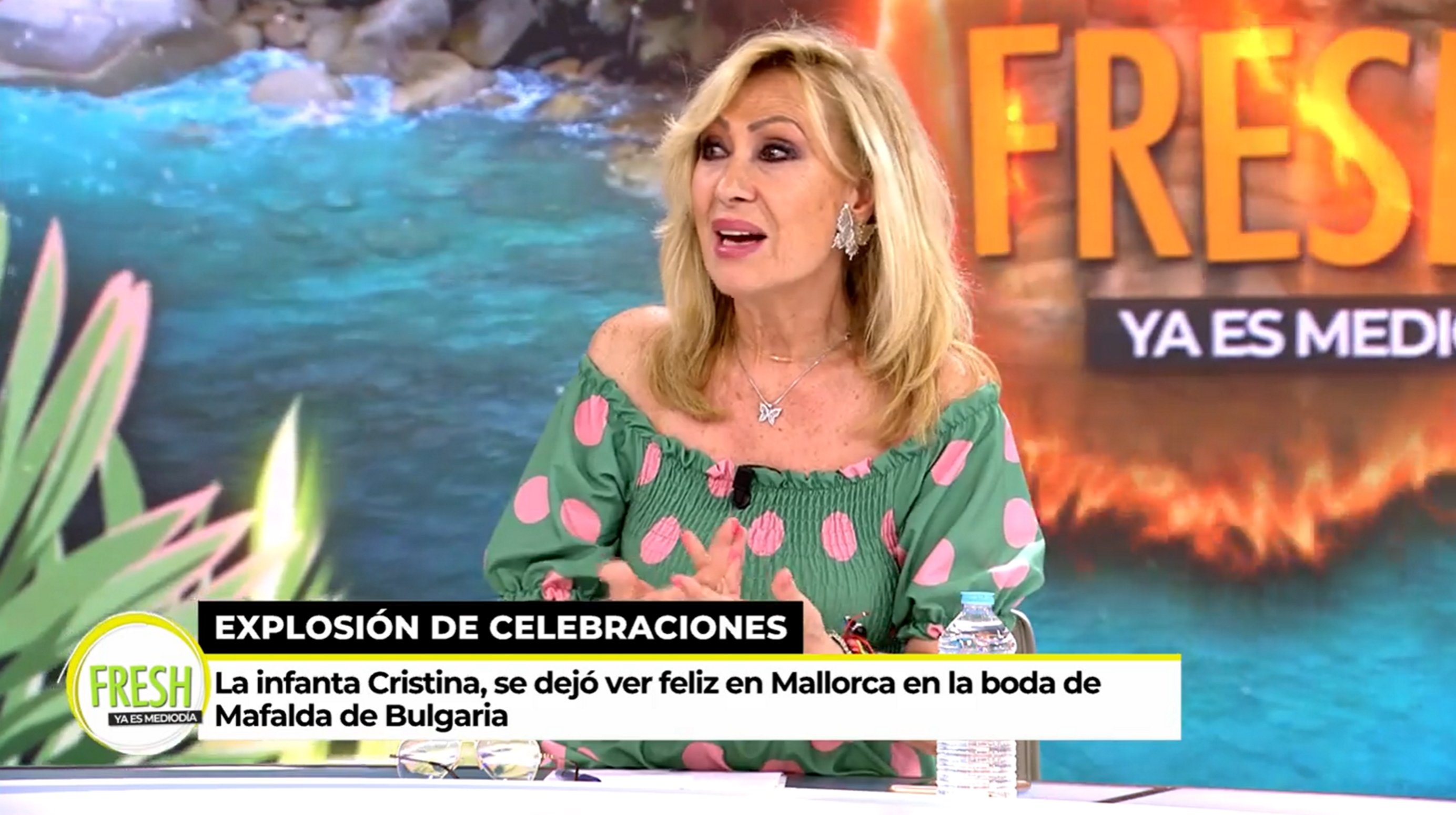 Rosa Benito, catalanófoba desatada en Telecinco: "¡Que estamos en España!"