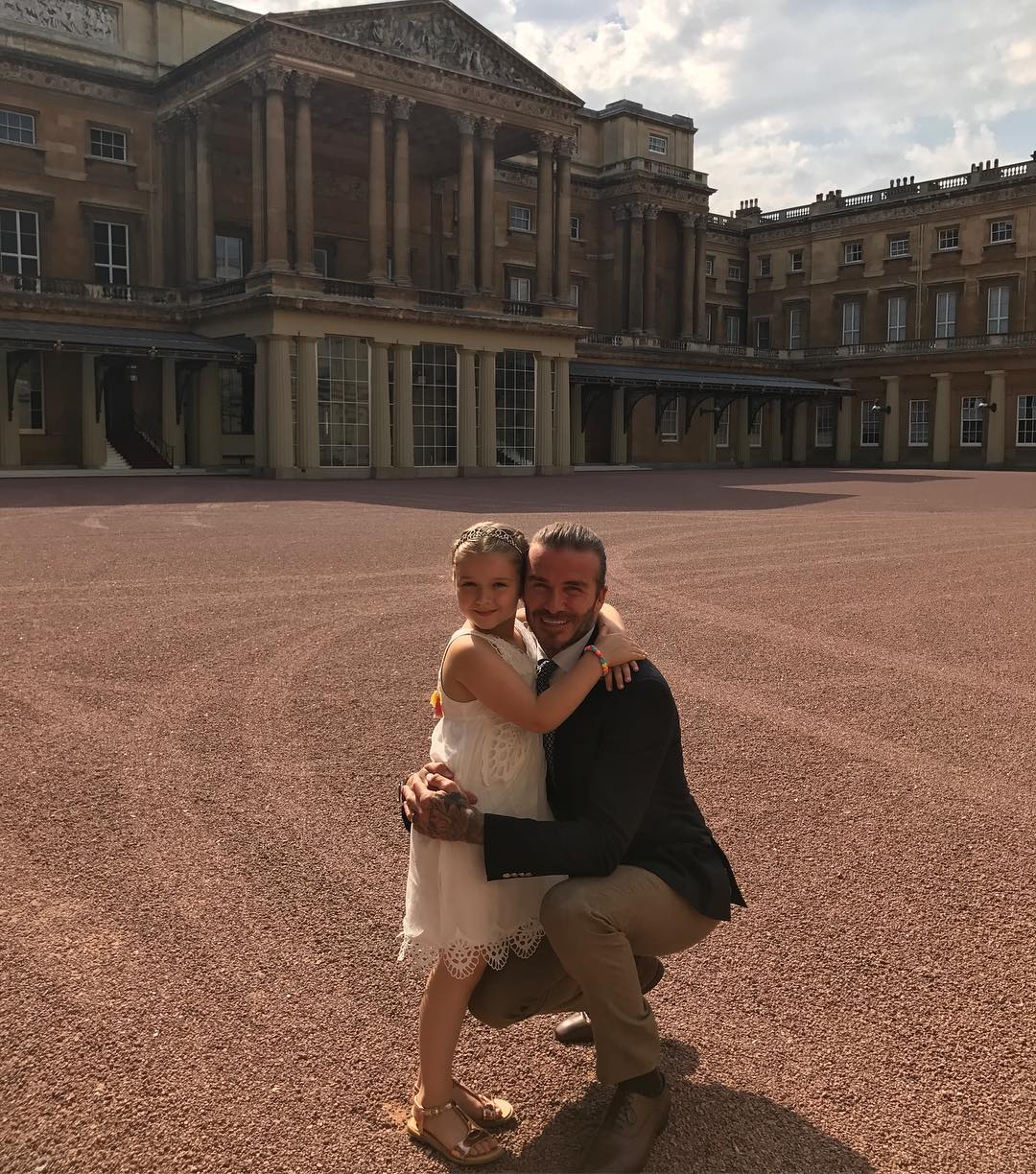 La filla dels Beckham celebra l’aniversari... al Palau de Buckingham!