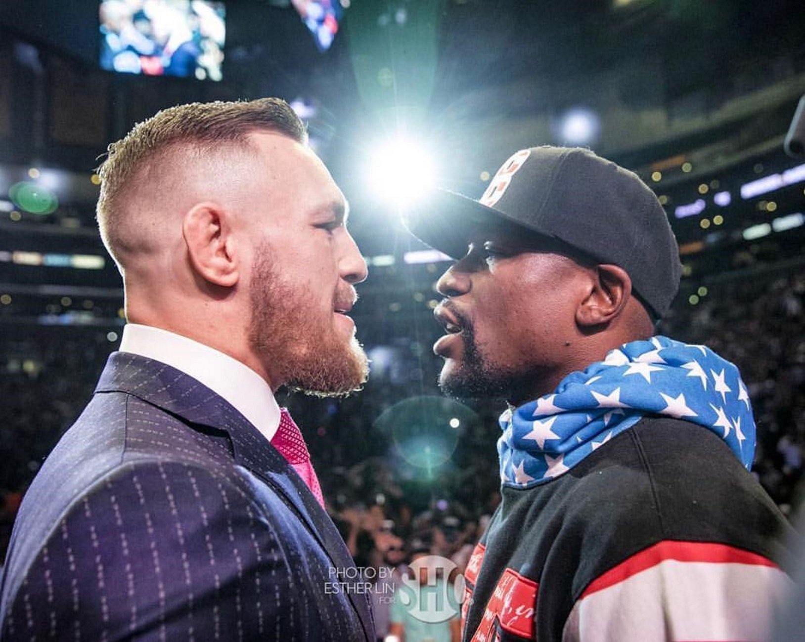 El desafiante detalle de McGregor antes del combate contra Mayweather