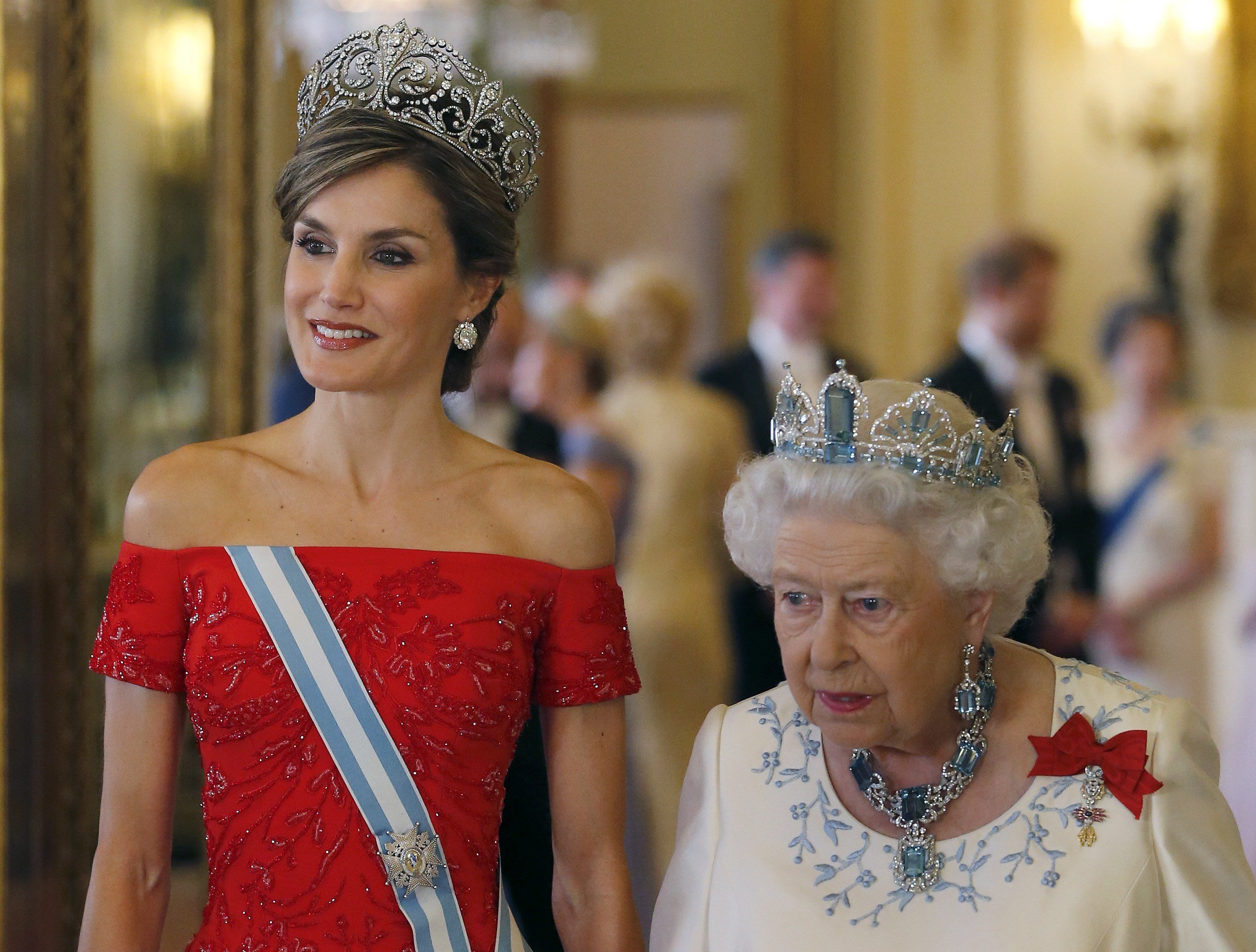 La sorprendente coincidencia de Letizia y Isabel II en Londres