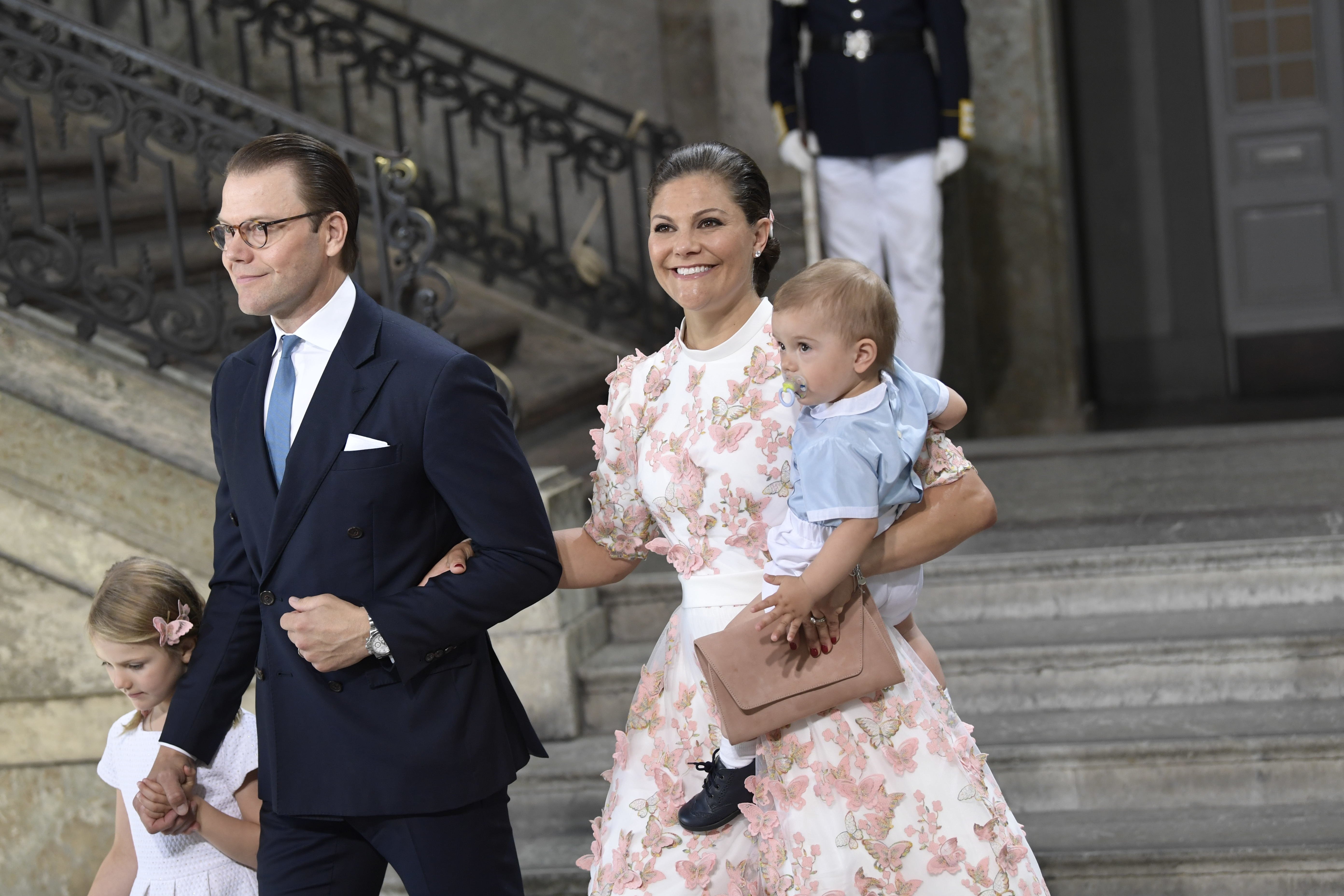 Suecia se viste de gala en el cumpleaños de su princesa