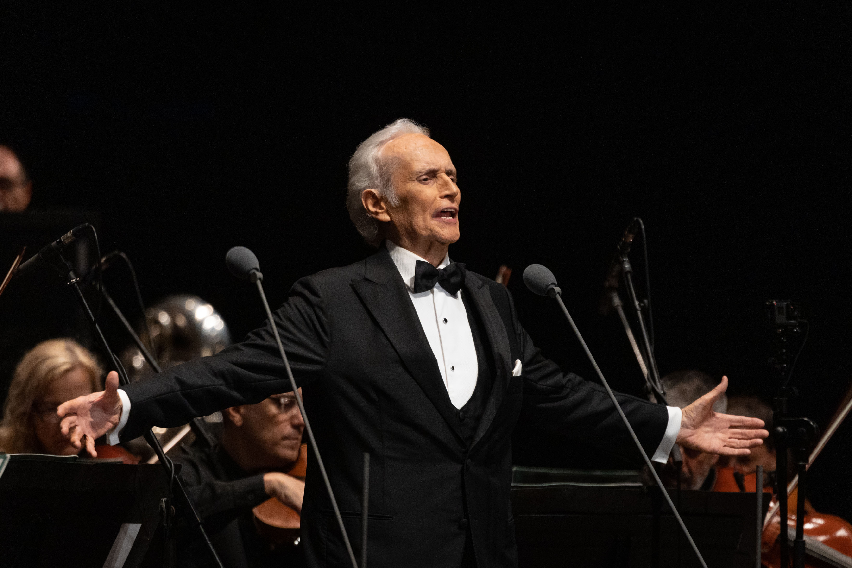 Josep Carreras, tenor català, molt canviat als 78 anys