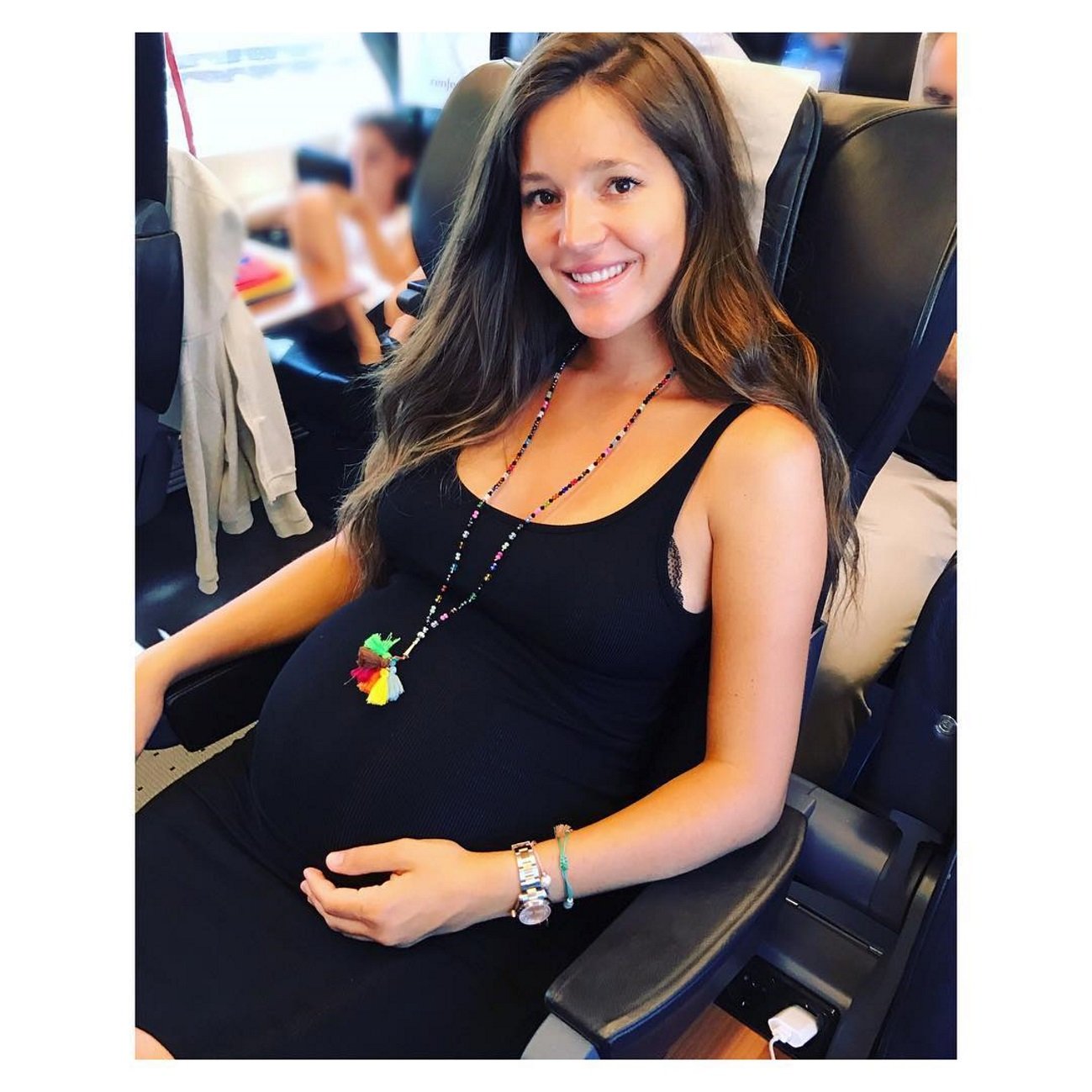 Malena Costa presenta a su bebé por Instagram