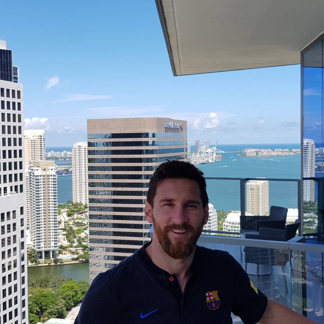 La família blaugrana, gaudint de Miami!