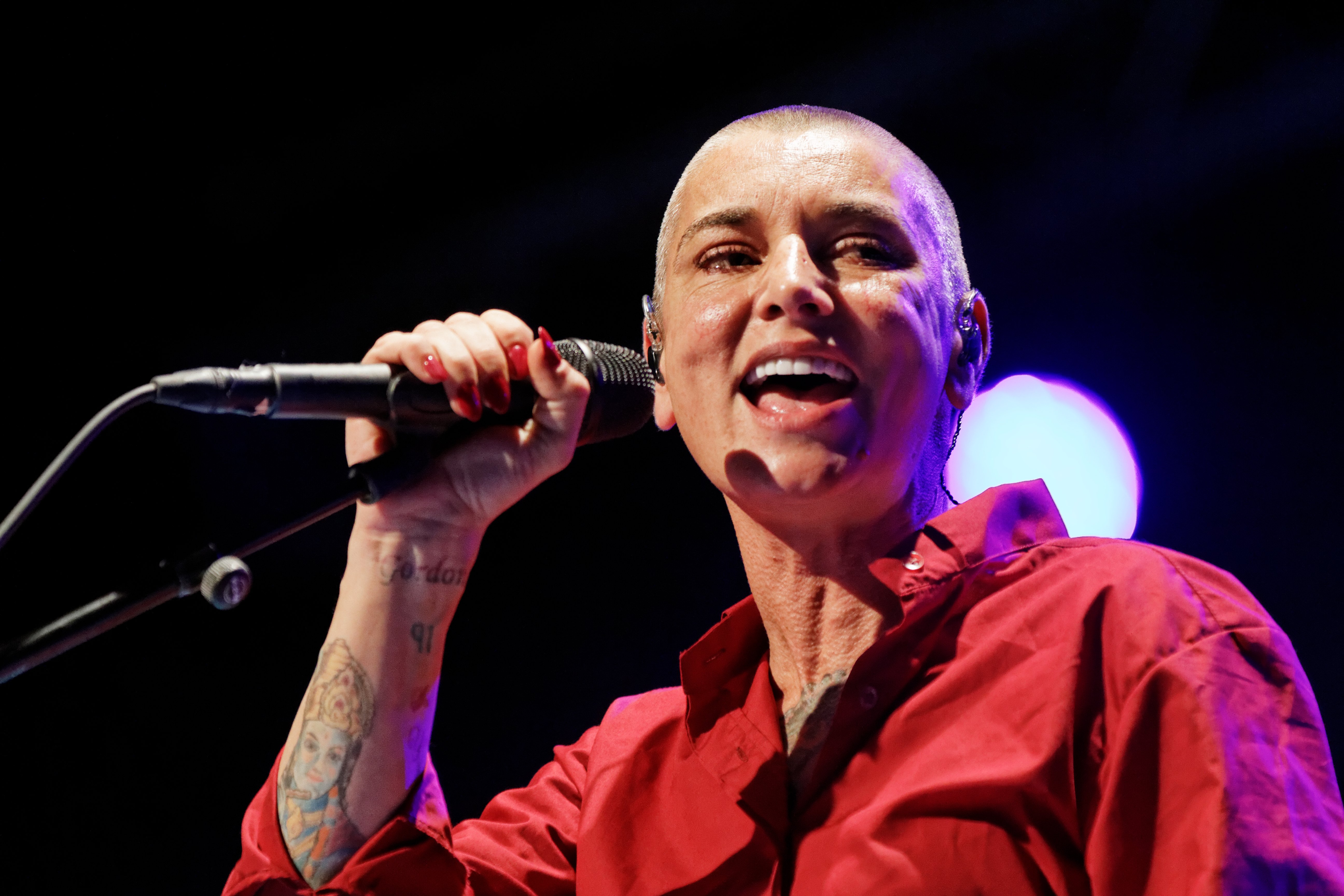 Sinéad O'Connor, hospitalizada tras admitir pensamientos suicidas