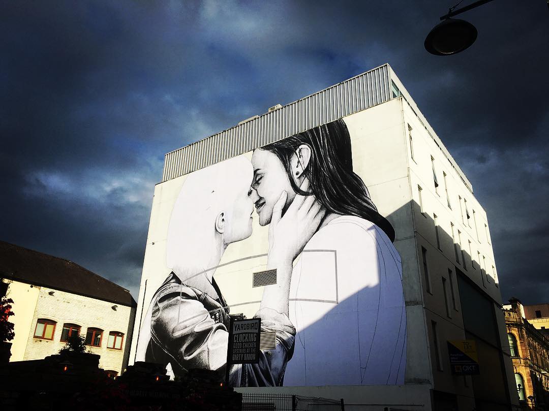 El mural de Belfast que defiende el matrimonio del mismo sexo