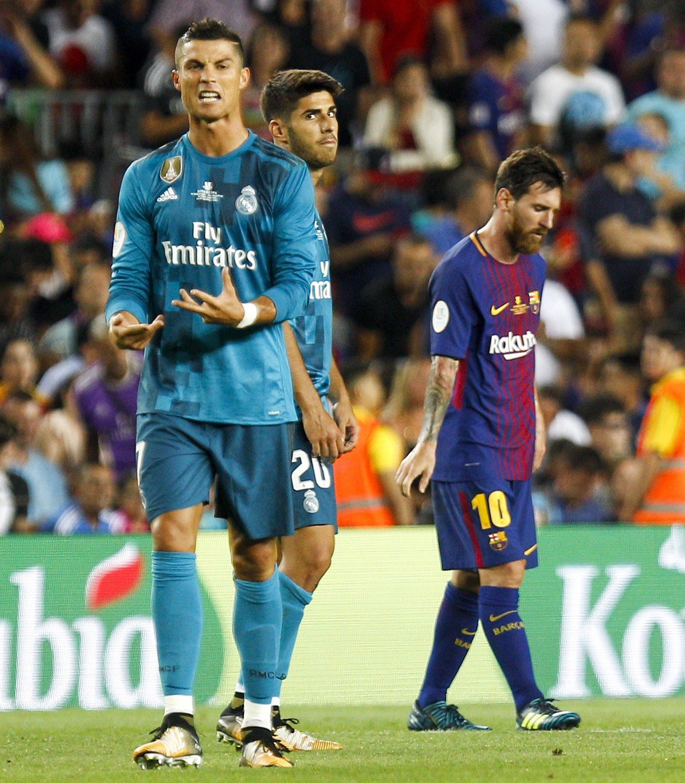 Cristiano Ronaldo se pone chulo con la juez y ataca a Messi