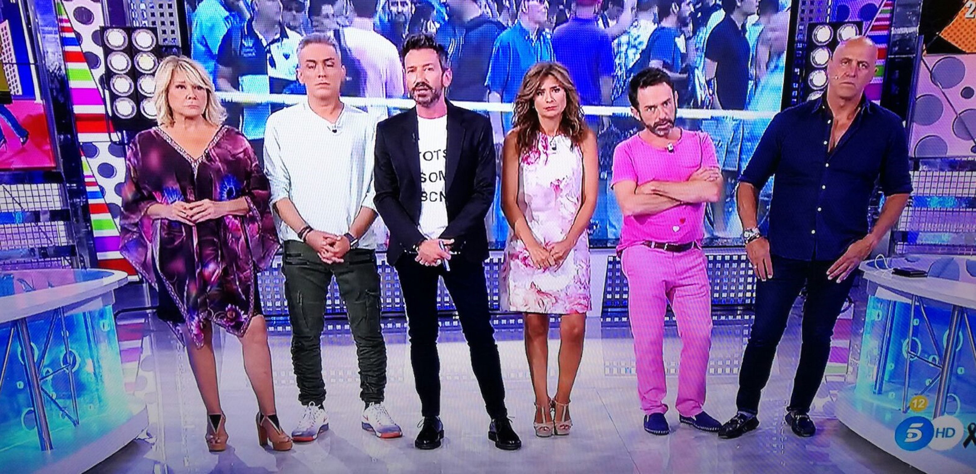 'Sálvame' abre el programa en recuerdo de Barcelona