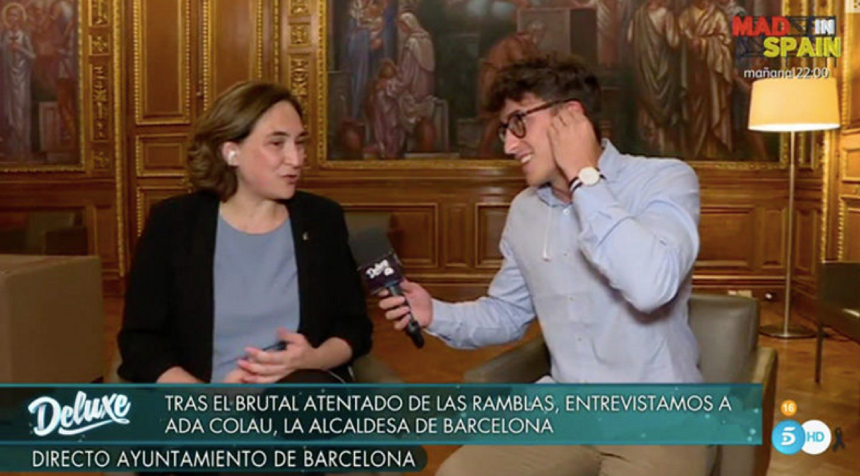 Pilar Rahola i Ada Colau parlen dels atemptats a ‘Sábado Deluxe’