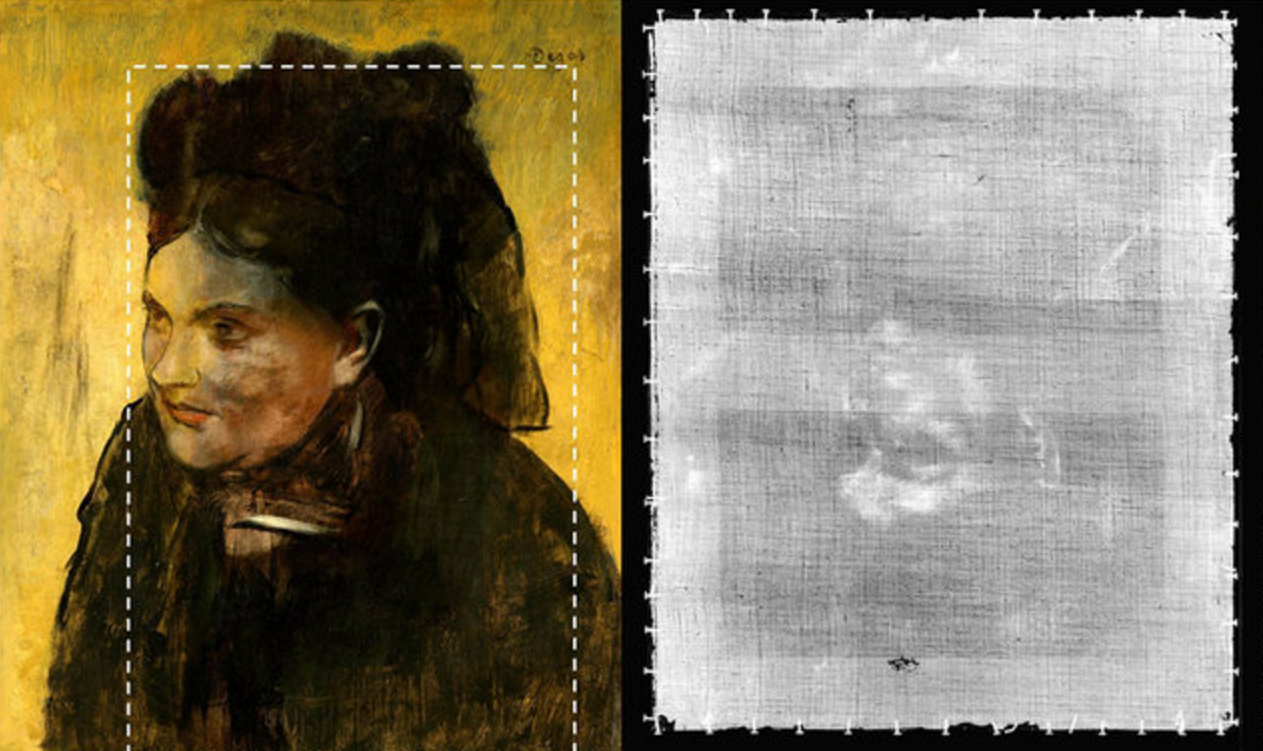 Descubren un nuevo rostro escondido en una obra de Degas