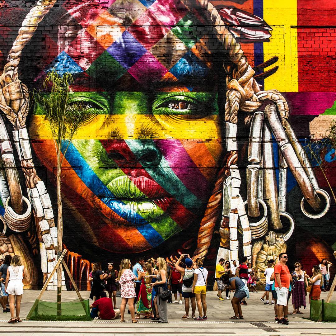 El mural més gran del món, a Rio’16