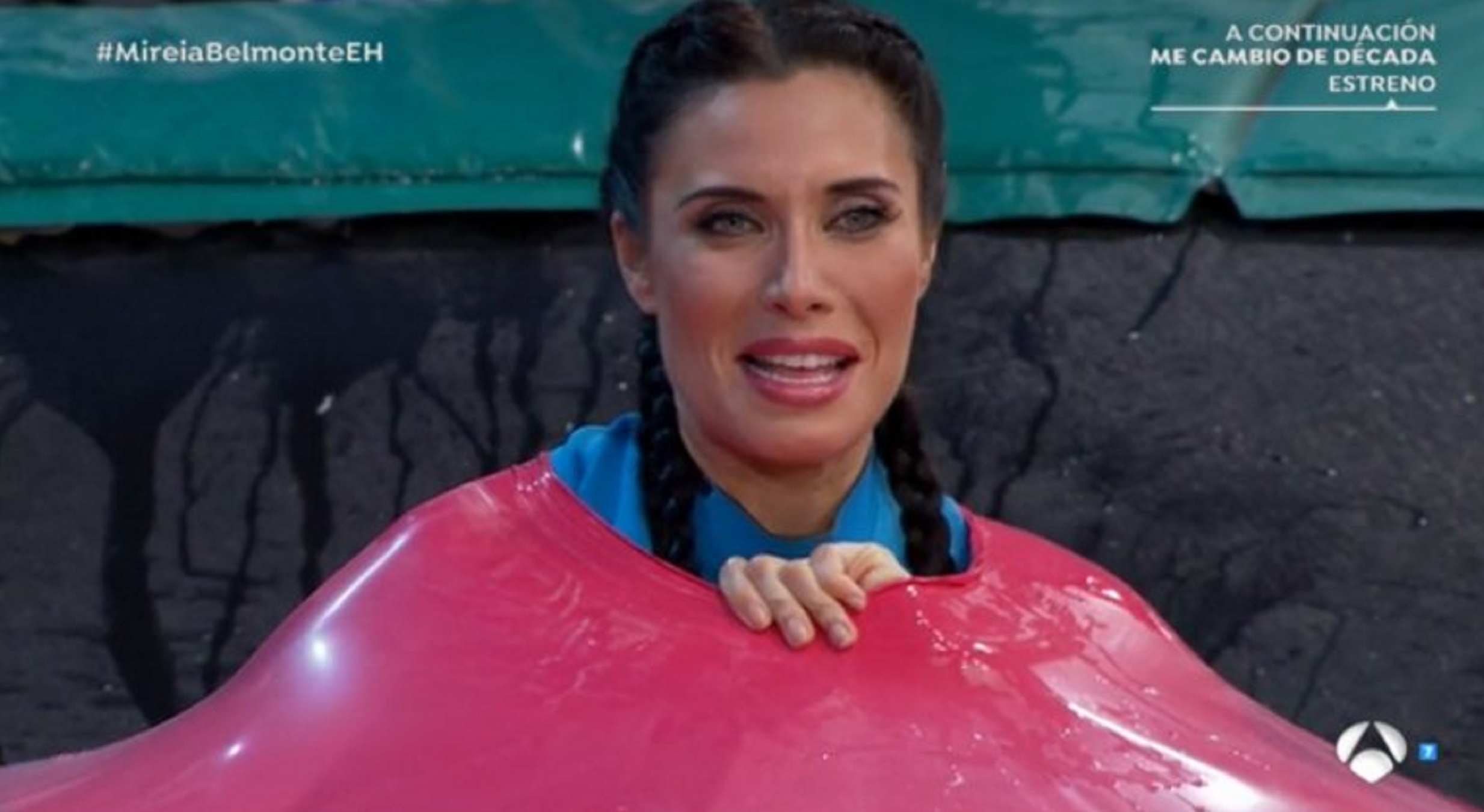 El repte més claustrofòbic de Pilar Rubio: ficar-se dins d’un globus d’aigua