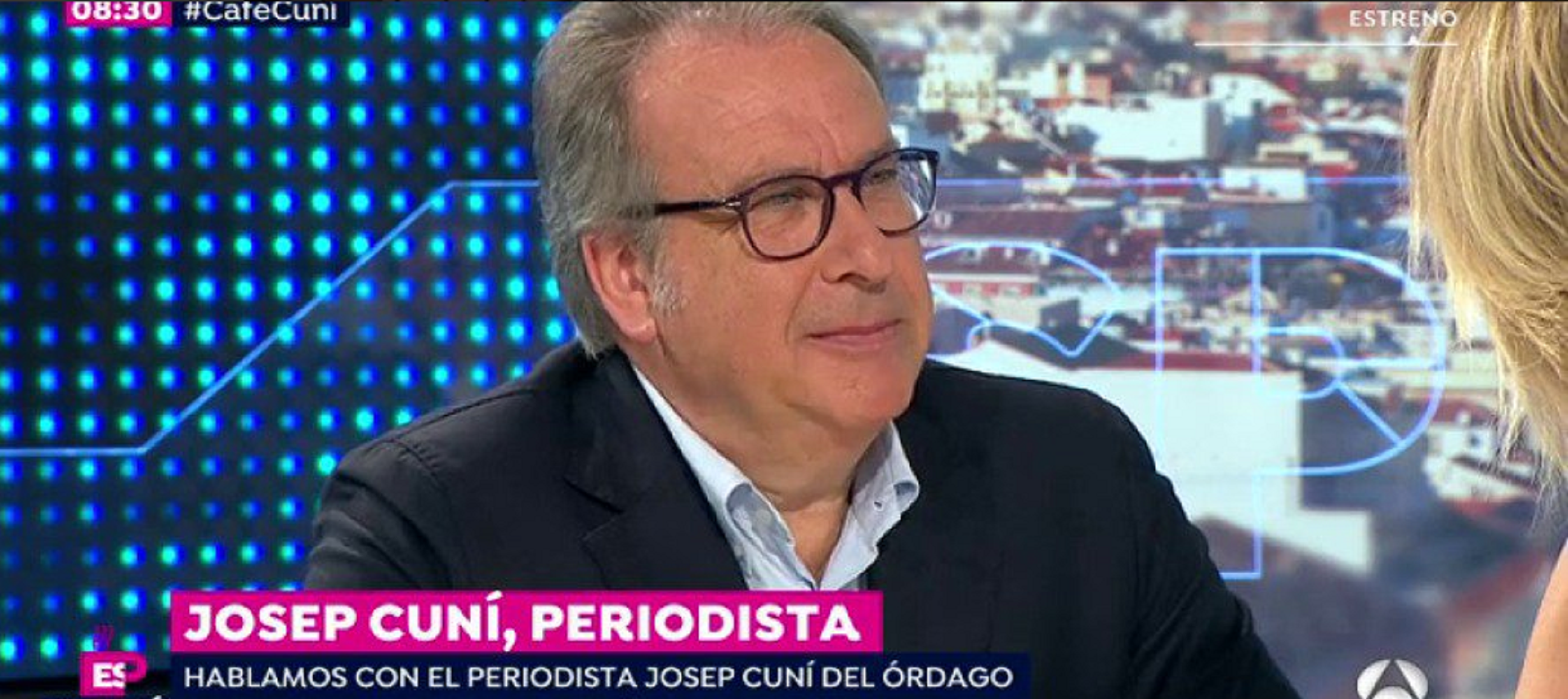 Josep Cuní vuelve a la televisión con Susanna Griso en Antena 3