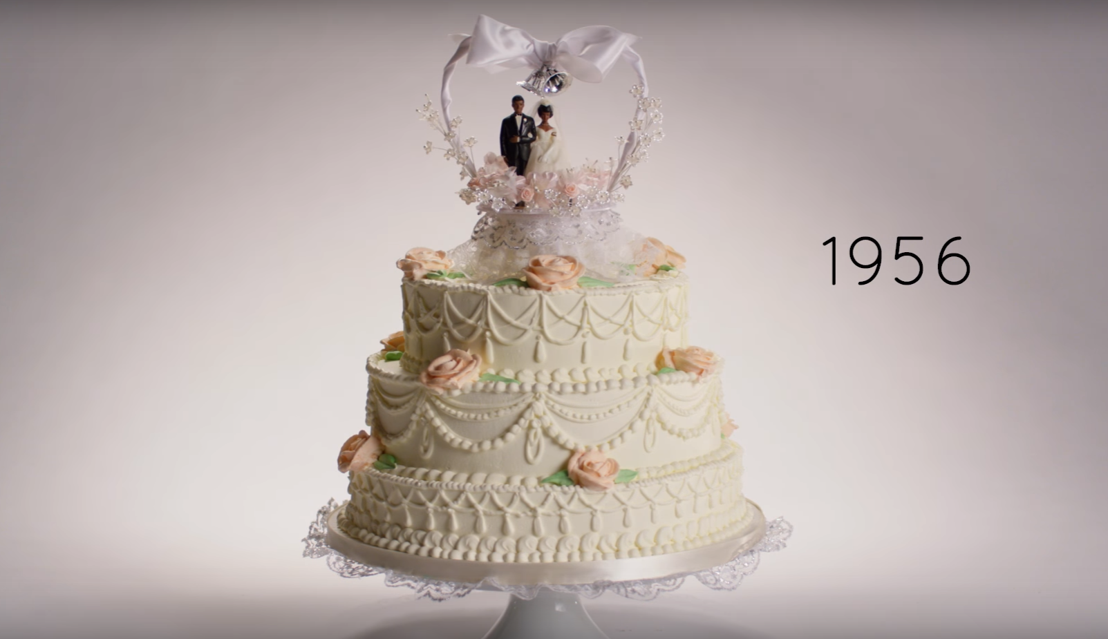 Els pastissos de noces, des de 1916 fins avui