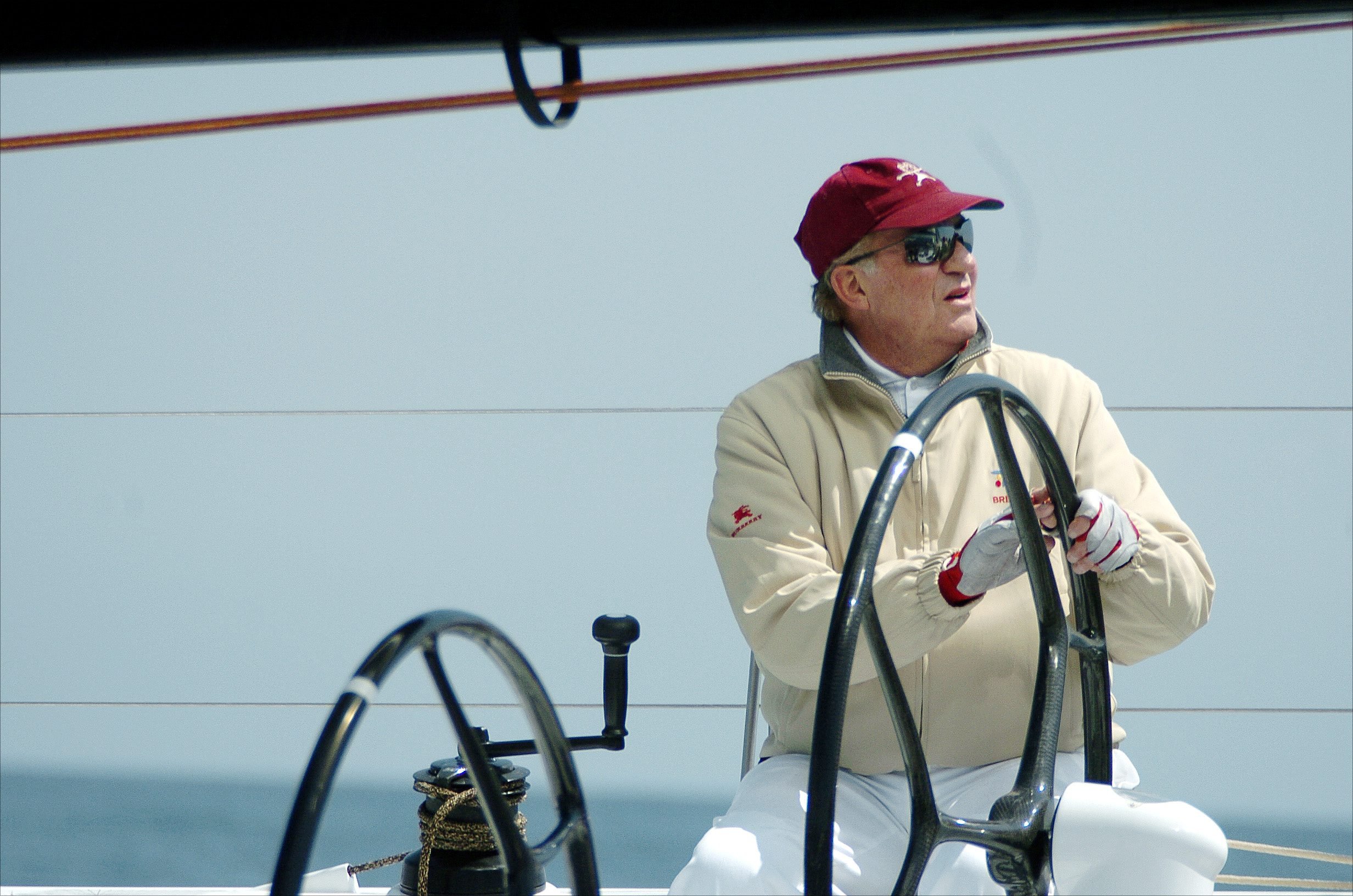 Juan Carlos I, de barco en barco por Canadá