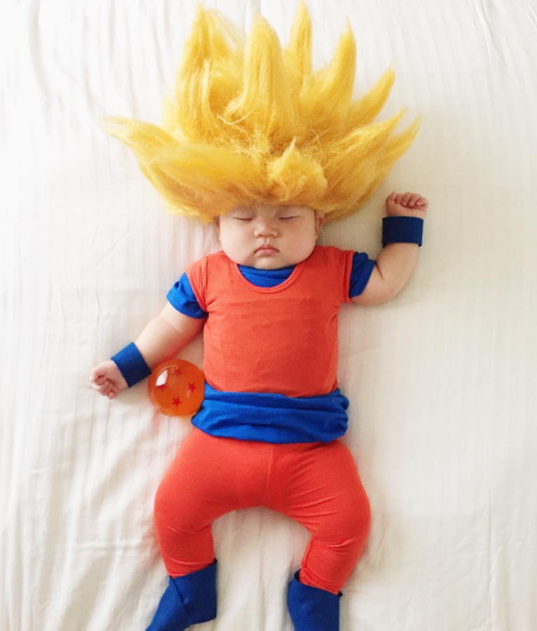 Triunfa en Instagram con fotos de su bebé vestido de personajes de la tele