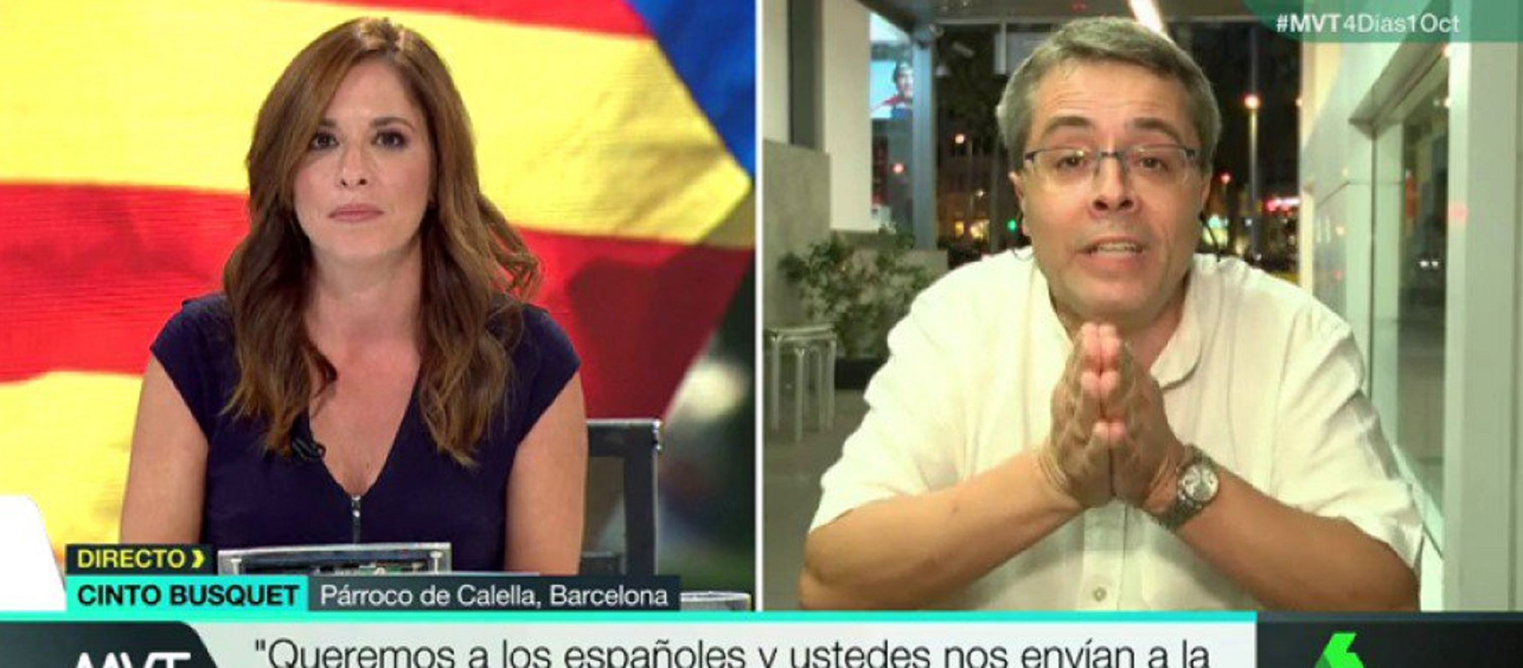 El mossèn contra La Sexta: "La unitat d'Espanya no és cristiana"