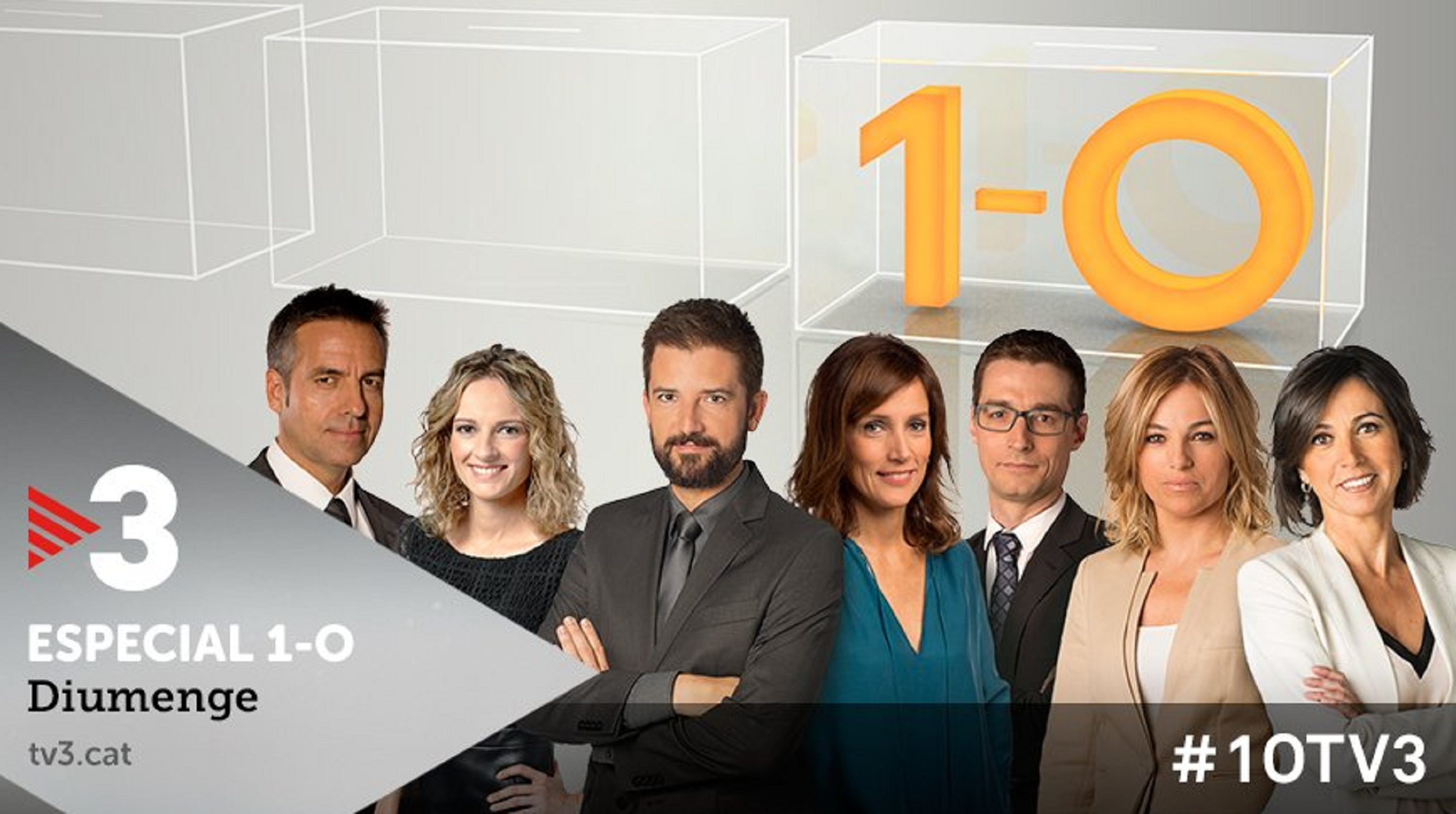 La programación española, ajena al seguimiento del 1-O