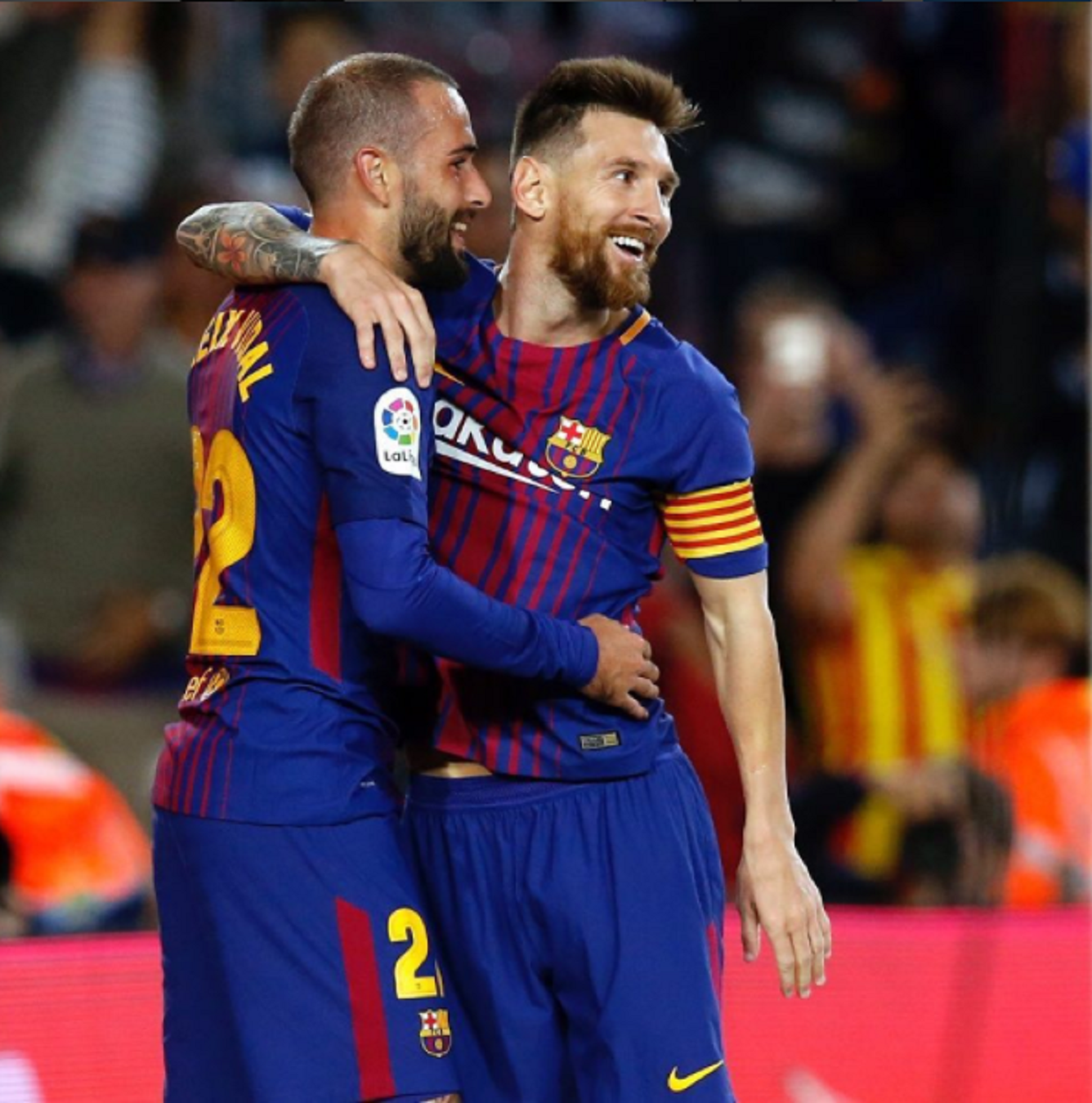 "Catalufo, cojo y golpista" a Aleix Vidal per dedicar un gol a la Guàrdia Civil