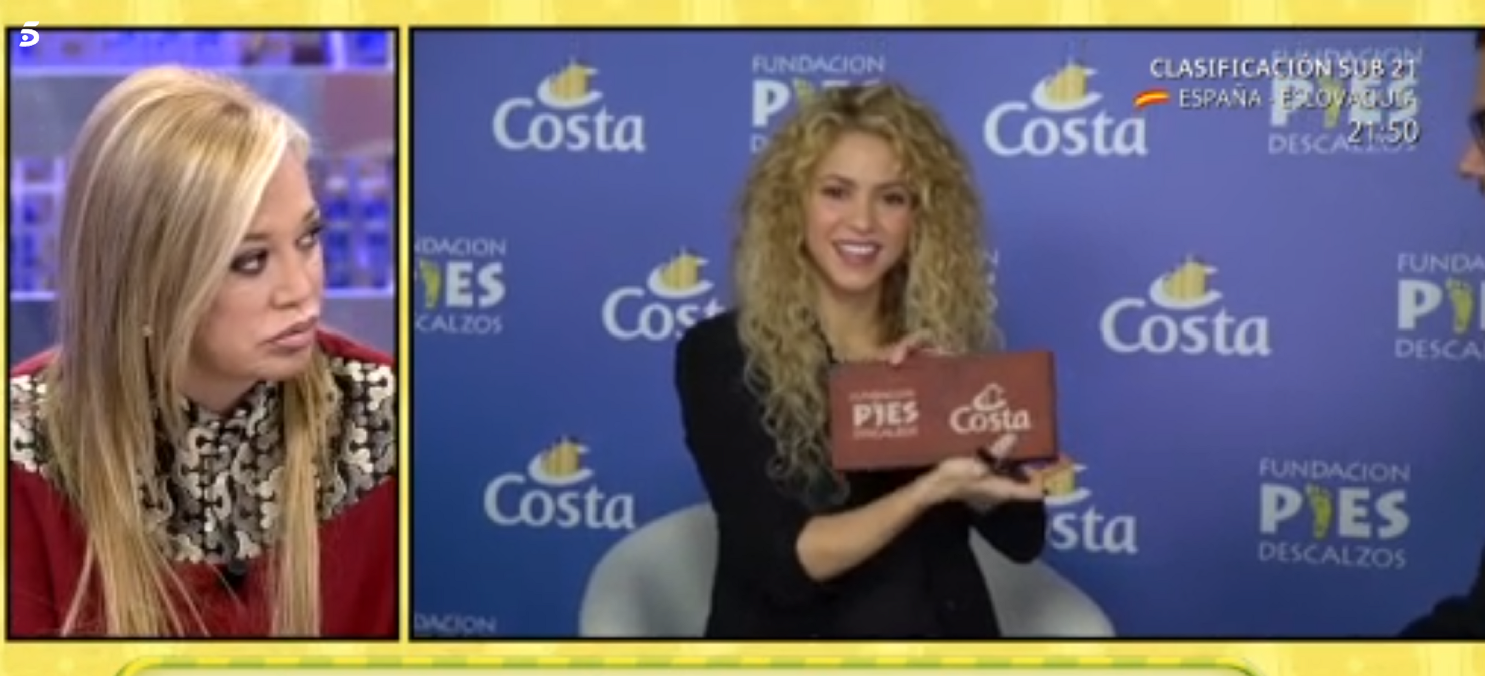 Shakira, indignada: "Qui és Belén Esteban?"