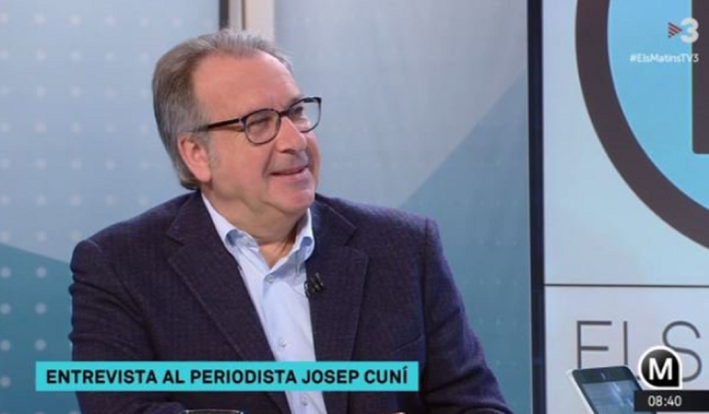 Josep Cuní a 'Els Matins': “Tornaré”