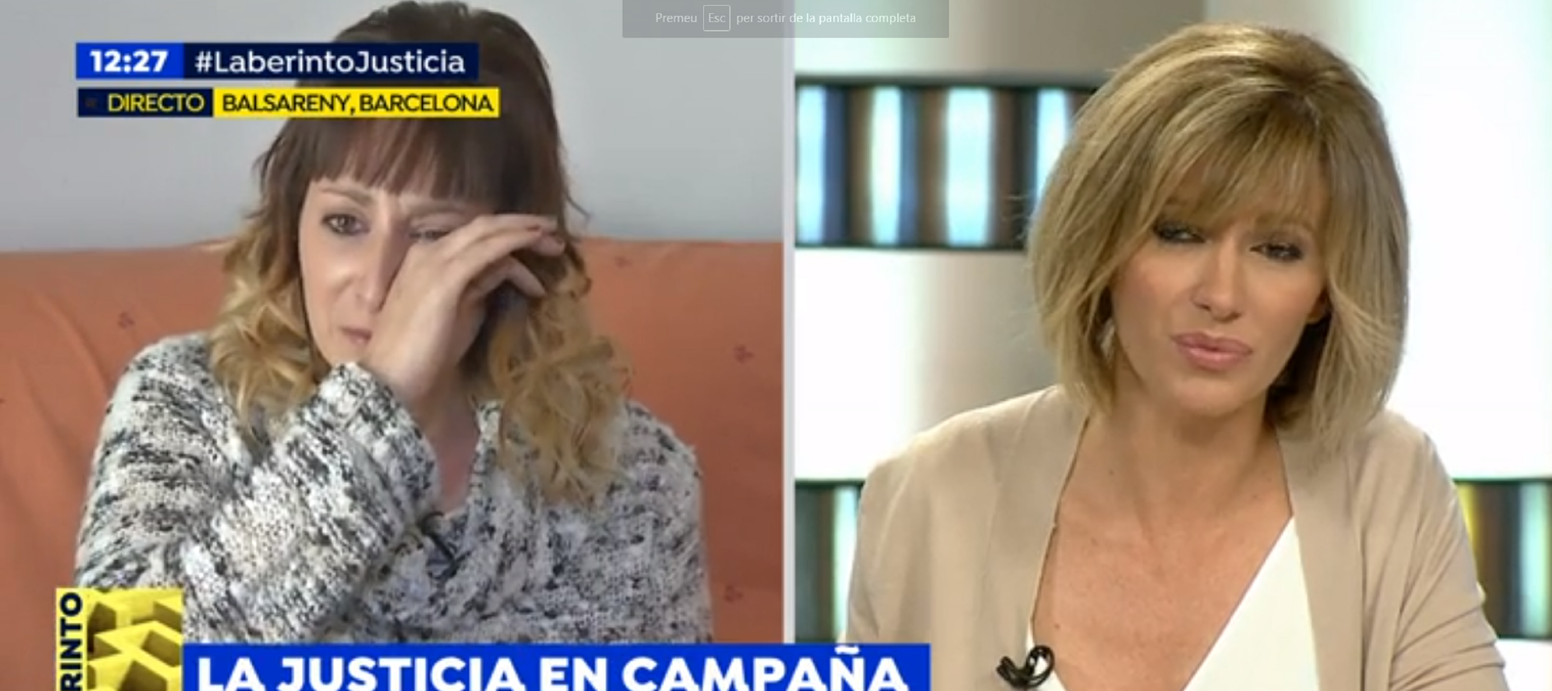 Indignació per l'entrevista de Griso a la ultra de Balsareny